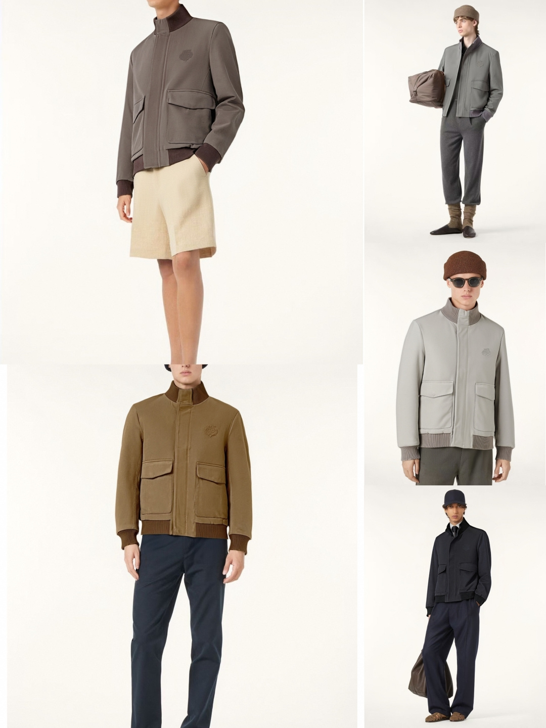 NO:690536,New products at the counter [LP] 25FW new autumn and winter Tencel cotton blend fashionable stand collar jacket, men's retro old money style big pocket business casual jacket!  Trading company channels are rare and available on the official website simultaneously!  LP's latest jacket is a jacket that combines classic elements with practical aesthetics. It is both formal and casual, minimalist, practical and functional!  This jacket is made of 82% cotton + 18% Tencel (polyester lining) ingredients, making it exquisite and elegant!  Made of selected high-count and high-density materials, the porcelain texture is solid and delicate, and the luster is natural and soft. It is visually eye-catching and unforgettable!  It feels comfortable to wear, and the perfect texture of the fabric supports the style of the jacket, showing off the clothing without revealing anything!  The overall design is simple yet luxurious, following the brand's advanced and simple design concept, and every detail demonstrates exquisite craftsmanship!  Clean, comfortable, simple and elegant tailoring interprets the most fashionable dressing rules on the street. The pattern is designed with three-dimensional cutting to make the pattern more three-dimensional and fit. These craftsmanship can only be seen in high-end privately customized clothing!  The buttons are also custom-made, so the quality is impeccable!  A basic and regular jacket with a lapel or stand-up collar. The upper body is handsome and tasteful. It can be easily handled whether commuting to work or in business situations. It is the first choice for men who are looking for versatile and minimalist jackets!  Color brown, beige, brown, gray, black Size 48-56 Size reference Size 48: Shoulder width 44 Bust 106 Sleeve length 63 Clothing length 64 Size 50: Shoulder width 45 Bust 110 Sleeve length 64 Clothing length 65 Size 52: Shoulder width 46 Bust 114 Sleeve length 65 Clothing length 66 Size 54: Shoulder width 47 Bust 118 Sleeve length 66 Clothing length 67  Size 56: shoulder width 48, bust 122, sleeve length 67, dress length 68,,loro piana,jackets & coats,jackets & coats,19860909专柜新品【LP】 25FW秋冬新款天丝棉质混纺时尚立领夹克,男士复古老钱风大口袋商务休闲夹克外套！贸易公司渠道稀出,同步官网发售！LP最新上线的夹克单品,经典元素结合实用美学主义,亦正亦休闲,极简、实穿和功能性并存！ 该夹克精选82棉+18天丝（里布聚酯纤维）成分打造,使得细腻中透着高级与讲究！精选高支高密材质打造而成,质感瓷实细腻,光泽自然柔雅,于视觉上吸睛醒目,令人过目不忘！着身舒适感俱佳,面料完美的质感承托出夹克的款型,不露声色的彰显衣品！整体设计简约不失奢华,遵循品牌高级简洁的设计理念,每一处细节都彰显着精湛的工艺！干净舒适、简单大方的剪裁,演绎街头最具时髦感的穿衣法则,版型进行了立体裁剪式的造型设计,让版型更加的立体和合身,这些工艺只有在高端私人订制的服装中才能见到的！纽扣同样也来自客供定制,品相无法挑剔！基础常规的翻领可立领夹克版型剪裁,上身帅气有品位,无论上班通勤或是商务场合都能轻松应对,是追求百搭且极简外套男士的首选！ 颜色棕色、米色、咖啡色、灰色、黑色 尺码48-56 尺寸参考 48码:肩宽44胸围106袖长63衣长64 50码:肩宽45胸围110袖长64衣长65 52码:肩宽46胸围114袖长65衣长66 54码:肩宽47胸围118袖长66衣长67 56码:肩宽48胸围122袖长67衣长68,,loro piana,jackets & coats,jackets & coats,,Men's clothing