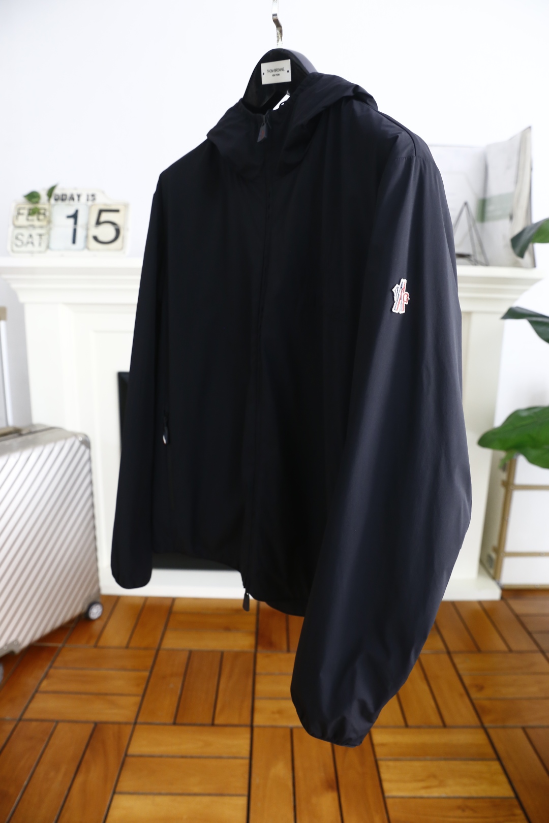 🔥蒙口/Mon*ler.
2025春季新品男士夹克外套！贸易公司渠道货 人气极高的一款单品！时尚连帽搭配