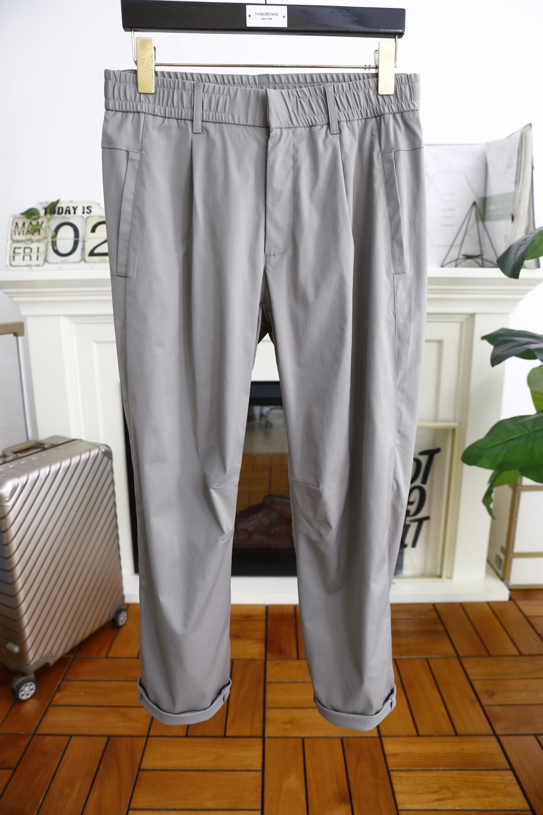 NO:159043,Jenia. New summer thin casual pants for men! Fabric composition: 90 nylon 10 spandex (if there is any difference, follow the washing of wheat) 