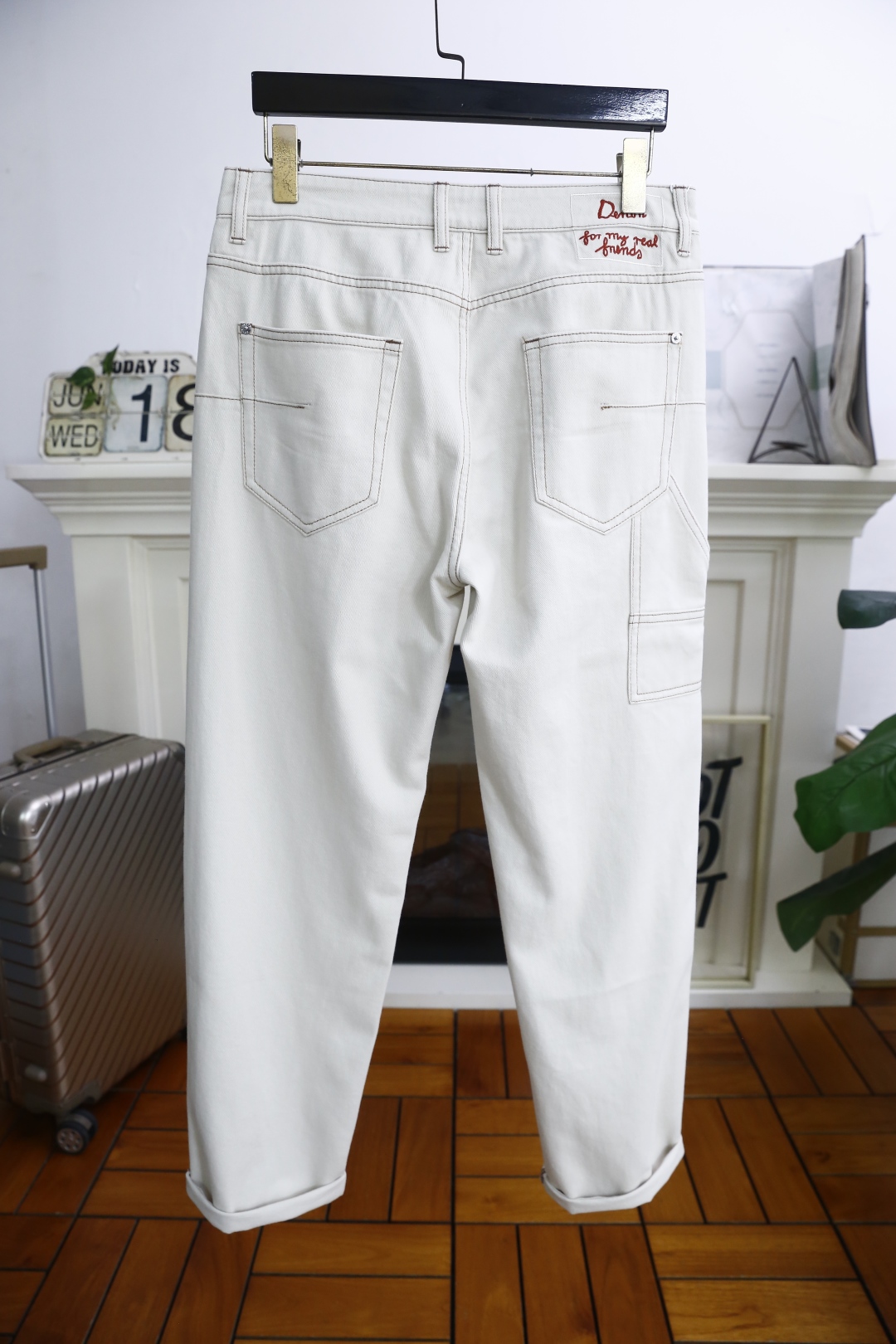 🔥迪奥/Christian Di*r.
2025夏季新品！时尚男士浅色百搭休闲裤！奢华经典品牌定制LOG