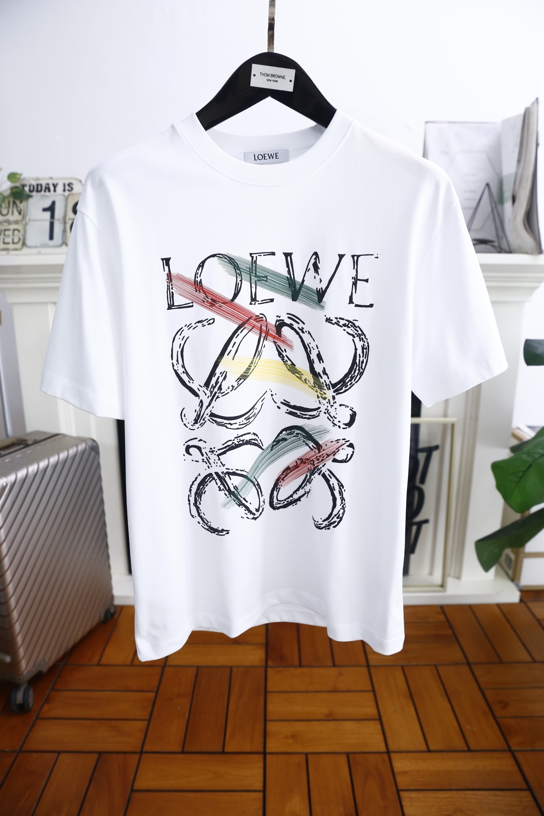🔥罗意威.
2025夏季新款！时尚男士圆领短袖👍胸前奢华经典品牌字母LOGO设计！高端定制 高版本 时尚