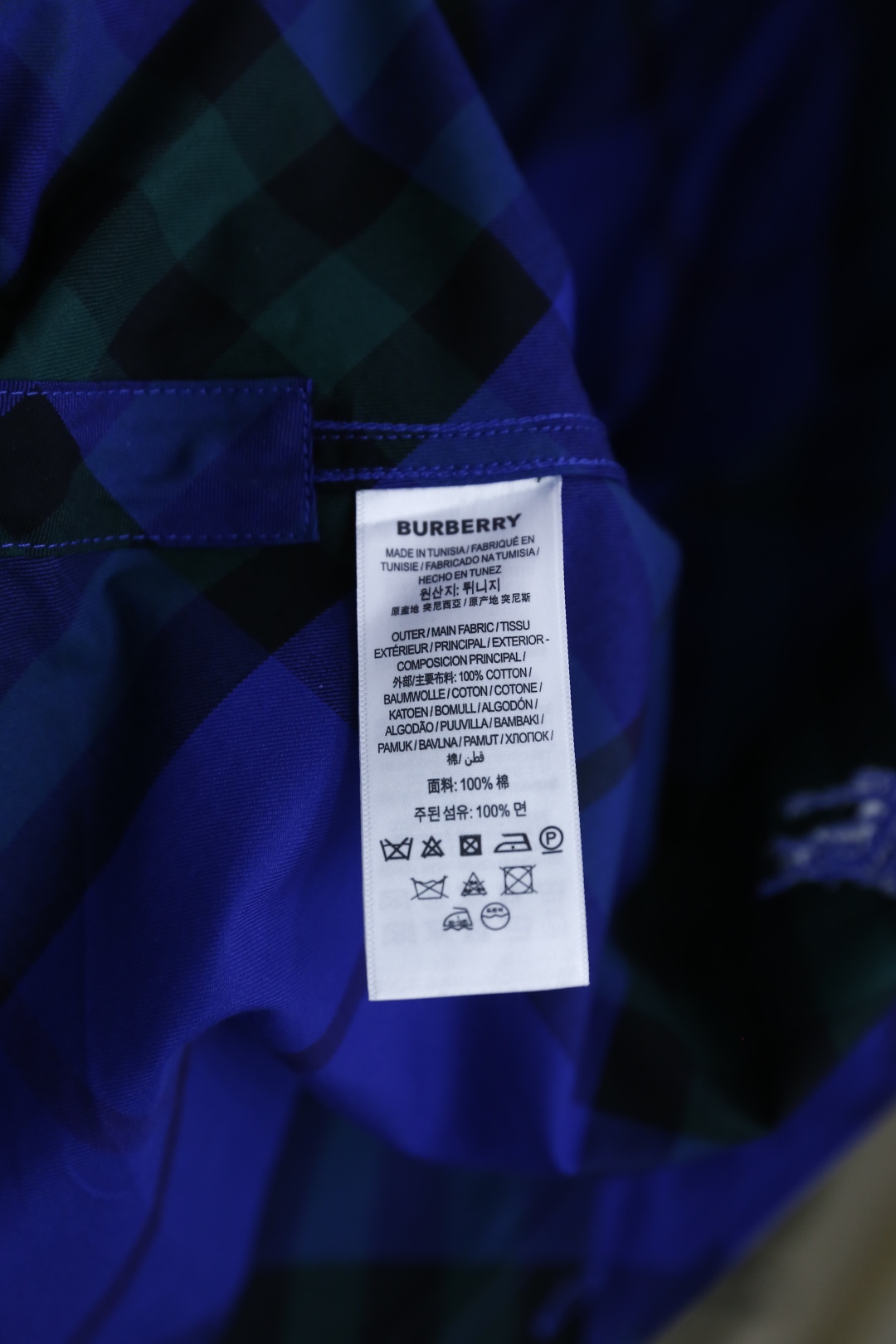 🔥巴宝*/Burb*rry. 
2025夏季新品！专柜GW同步经典格子短袖衬衫发售 原单狠货 奢华品牌设