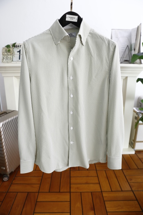 Hermès Striped Long Sleeve Shirt - Classic Style, Premium Quality 1 Hermès Striped Long Sleeve Shirt - Classic Style, Premium Quality