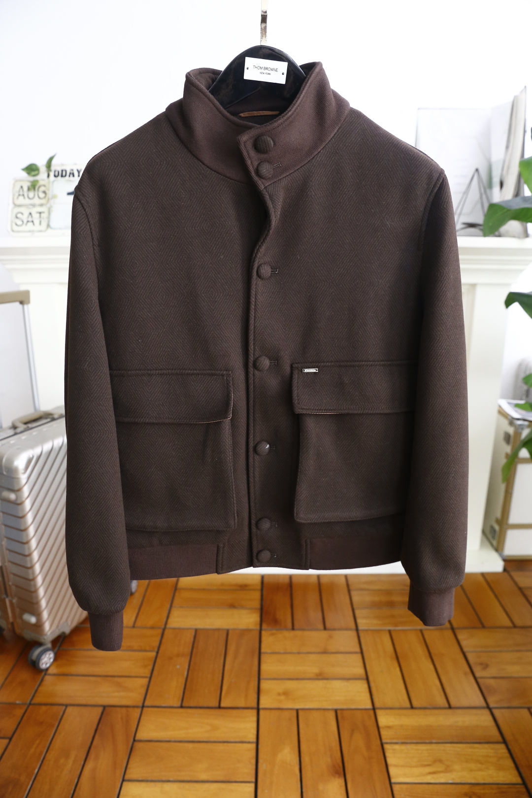 🔥杰尼*/Ze*na.
秋季🆕新款男士外套！奢华经典翻领款式，海外专柜同步 奢华经典大口袋元素设计👍高级