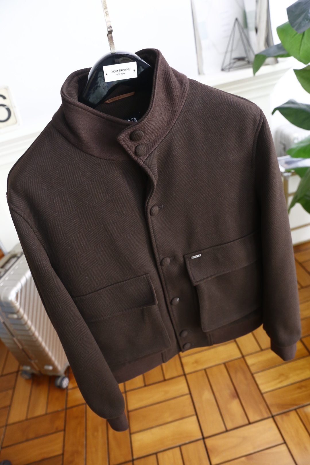 🔥杰尼*/Ze*na.
秋季🆕新款男士外套！奢华经典翻领款式，海外专柜同步 奢华经典大口袋元素设计👍高级