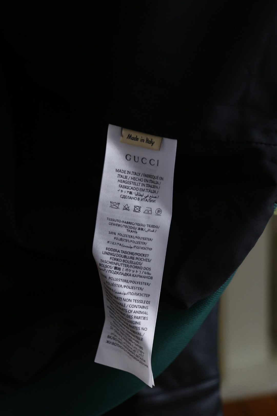 🔥古驰/Gu*ci.
秋季新品！时尚男士翻领拉链夹克外套⭐️上身帅到爆，绝对帅气的人气款式！采用舒适保暖