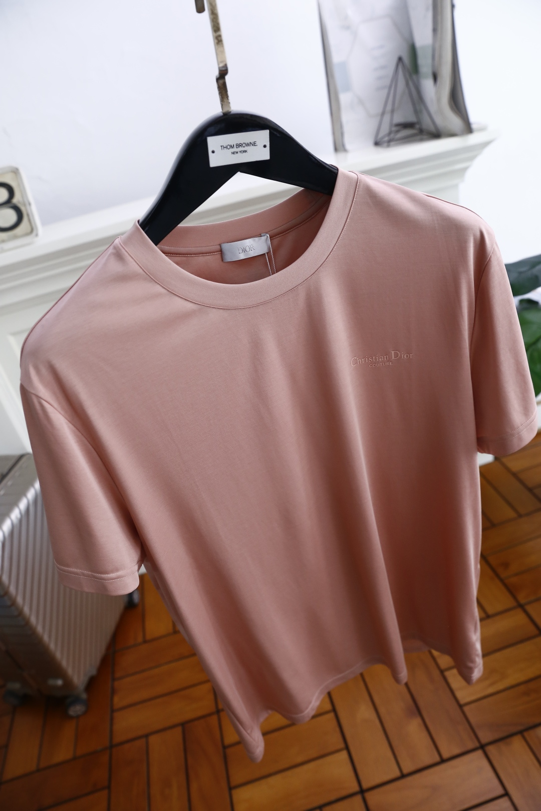 🔥迪奥/Christian D*or.
2025夏季男士圆领短袖🍃奢华经典品牌LOGO标识标注👍🏼上身就