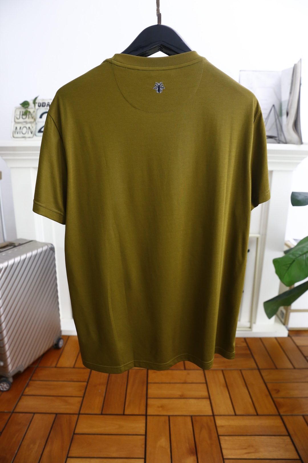 🔥迪奥/Christian D*or.
2025夏季男士圆领短袖🍃奢华经典品牌LOGO标识标注👍🏼上身就