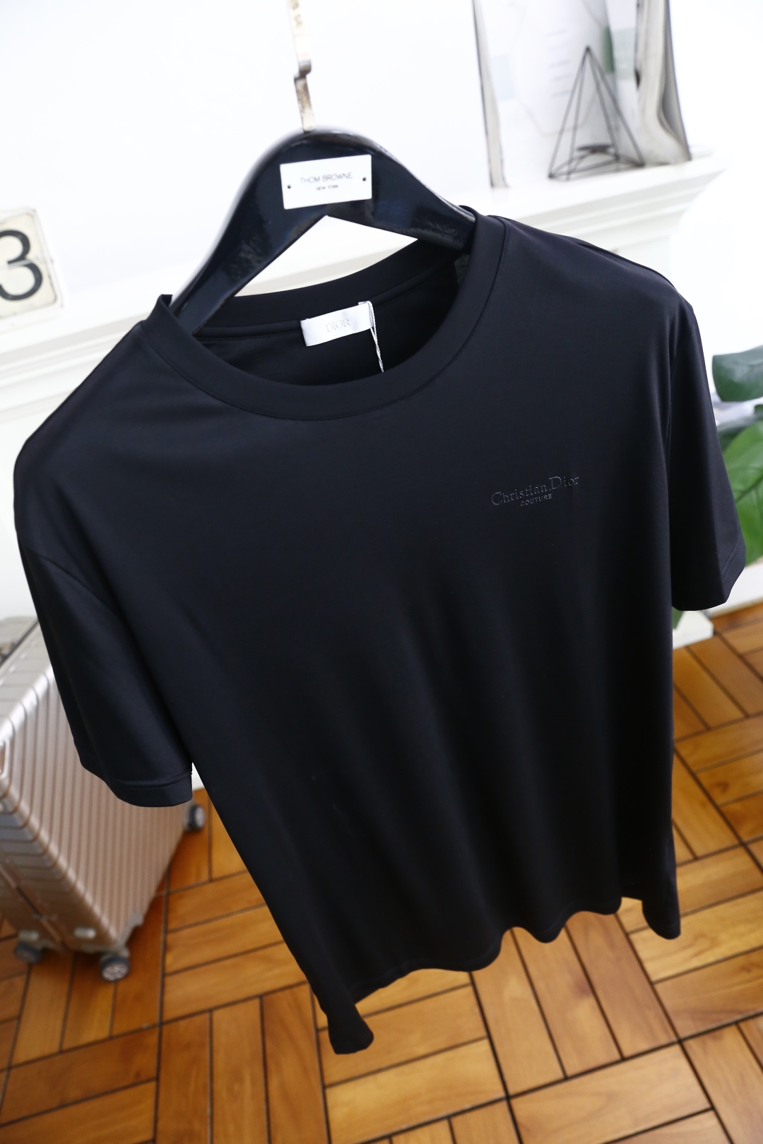 🔥迪奥/Christian D*or.
2025夏季男士圆领短袖🍃奢华经典品牌LOGO标识标注👍🏼上身就