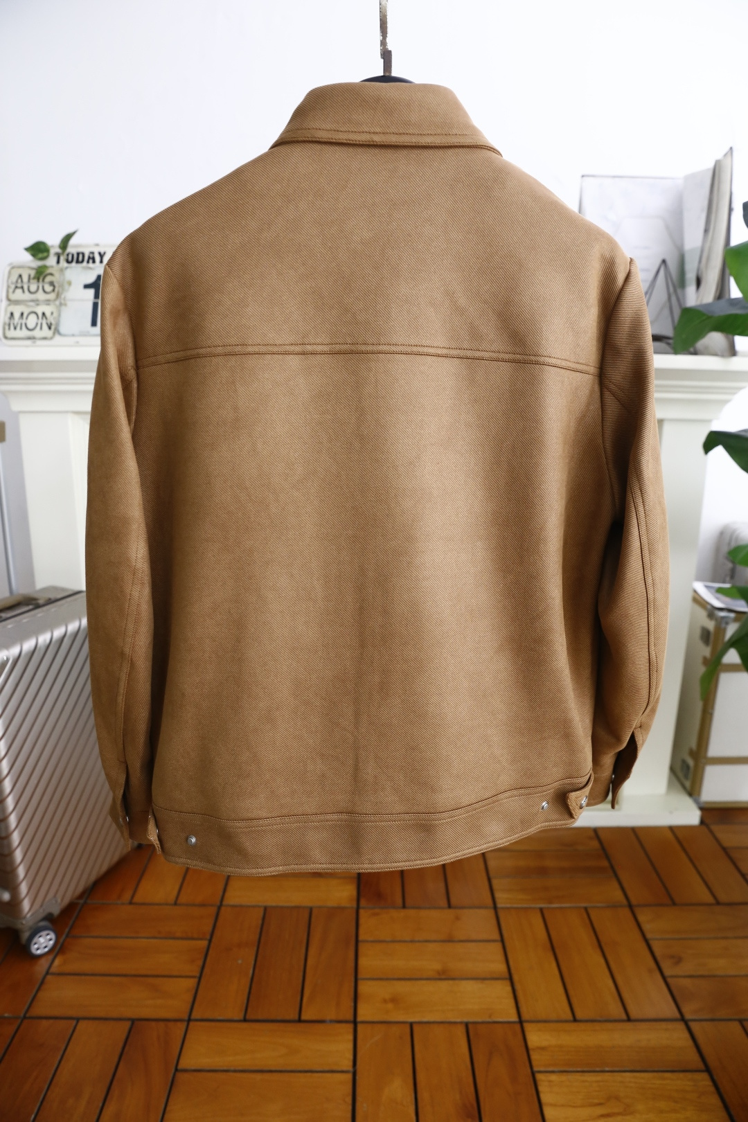 🔥lP🆕.
秋季新品！时尚顶级高密麂皮绒夹克外套 海外专柜同步 奢华经典品牌元素logo设计👍高级定制 