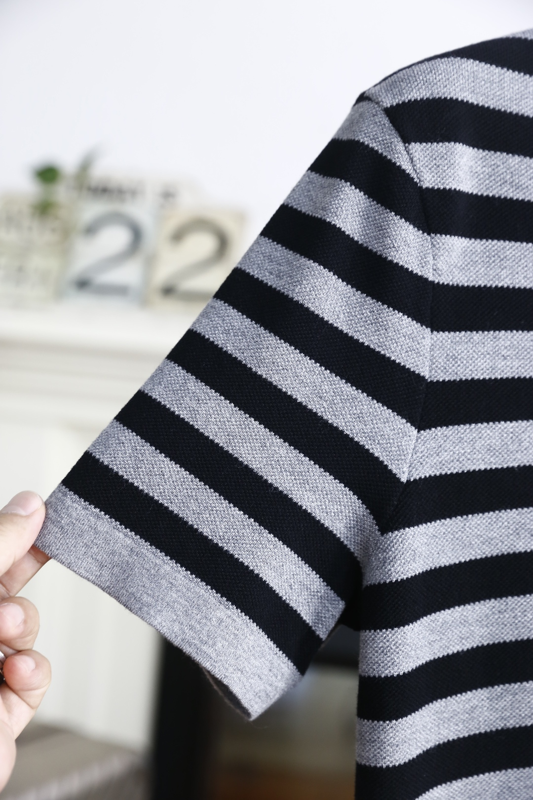 🔥lP🆕.2025秋季新品男士条纹翻领POLO针织衫👍🏼高级定制百搭款式 任何人都可以轻松驾驭 采用高档