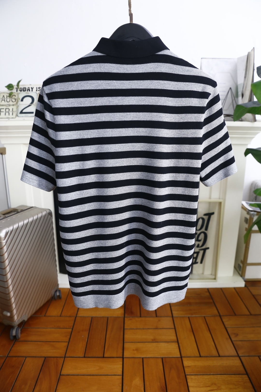 🔥lP🆕.2025秋季新品男士条纹翻领POLO针织衫👍🏼高级定制百搭款式 任何人都可以轻松驾驭 采用高档