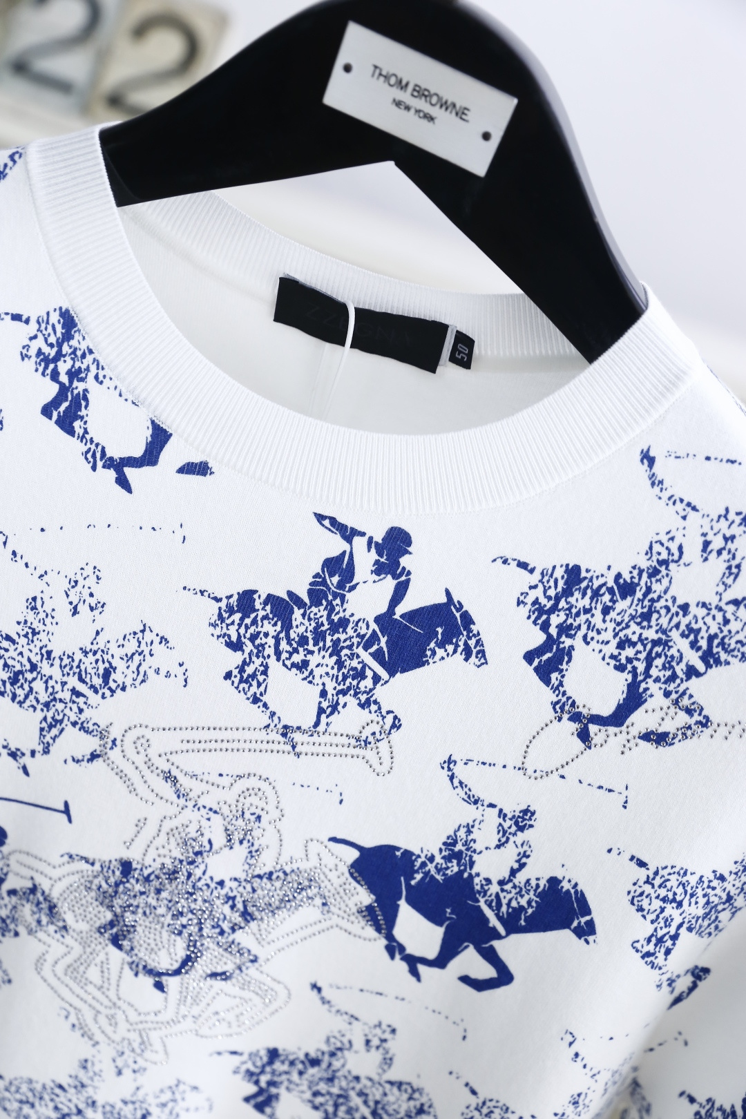 🔥巴宝丽/Burb*rry.2025秋季新品时尚男士打底针织衫！时尚经典圆领设计！奢华经典品牌战马LOG