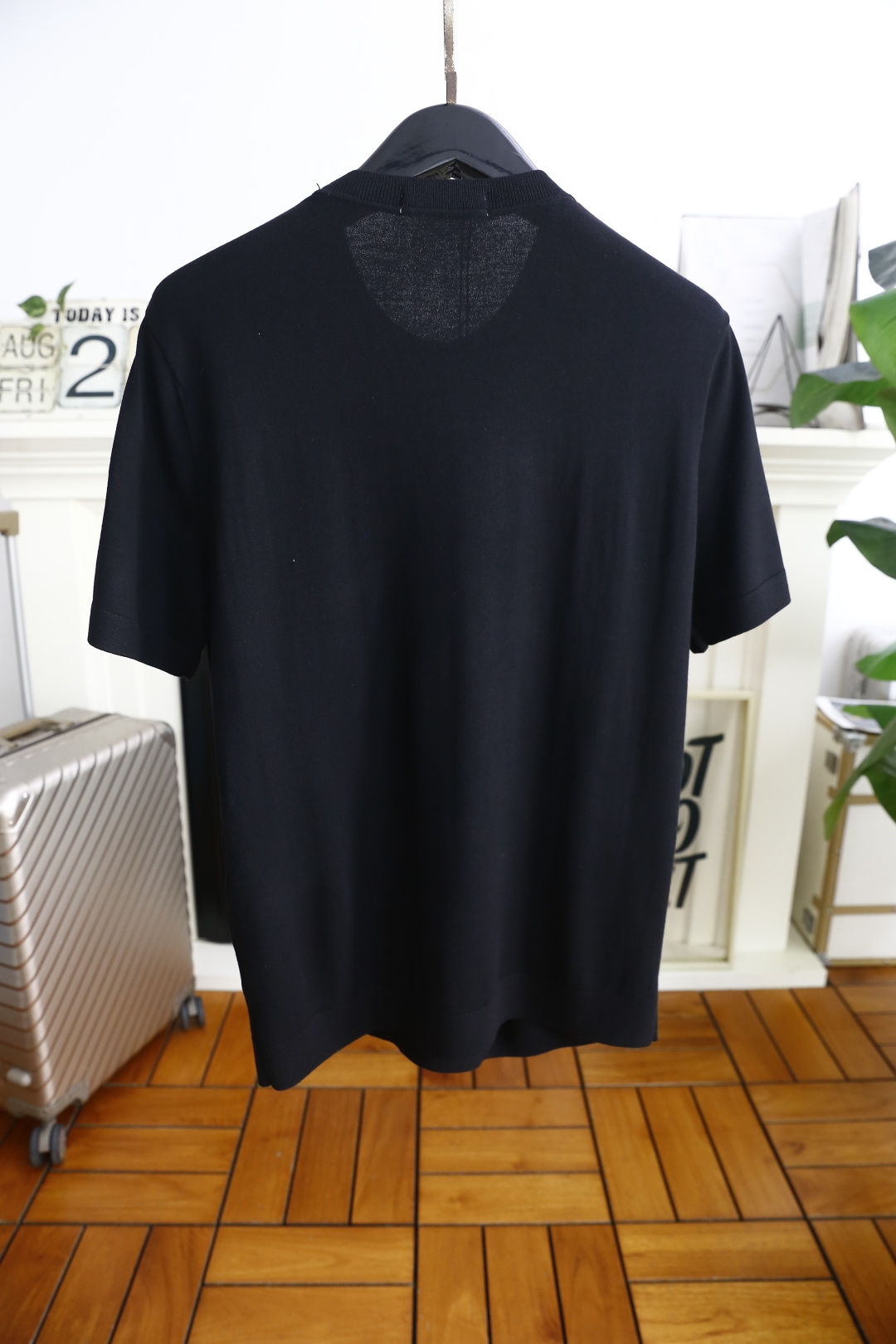 🔥范思泽/Ver*ace.2025秋季新款🆕时尚男士圆领短袖针织衫！奢华经典品牌美杜莎LOGO设计！高级