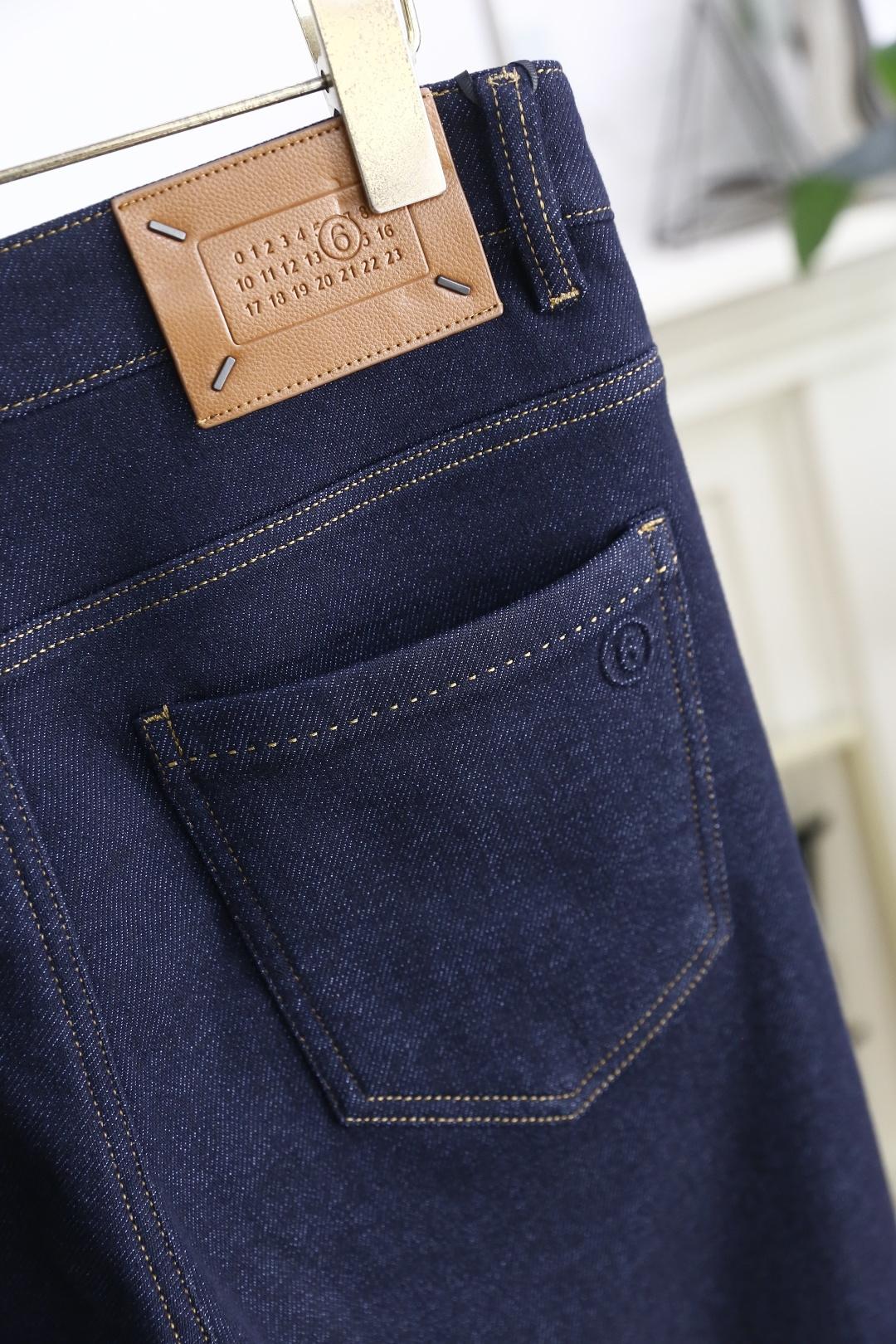 🔥马丁马吉拉.2025秋季新品原单高端男士牛仔裤！奢华经典品牌🔢LOGO配饰 身穿着非常舒适 低调不失奢