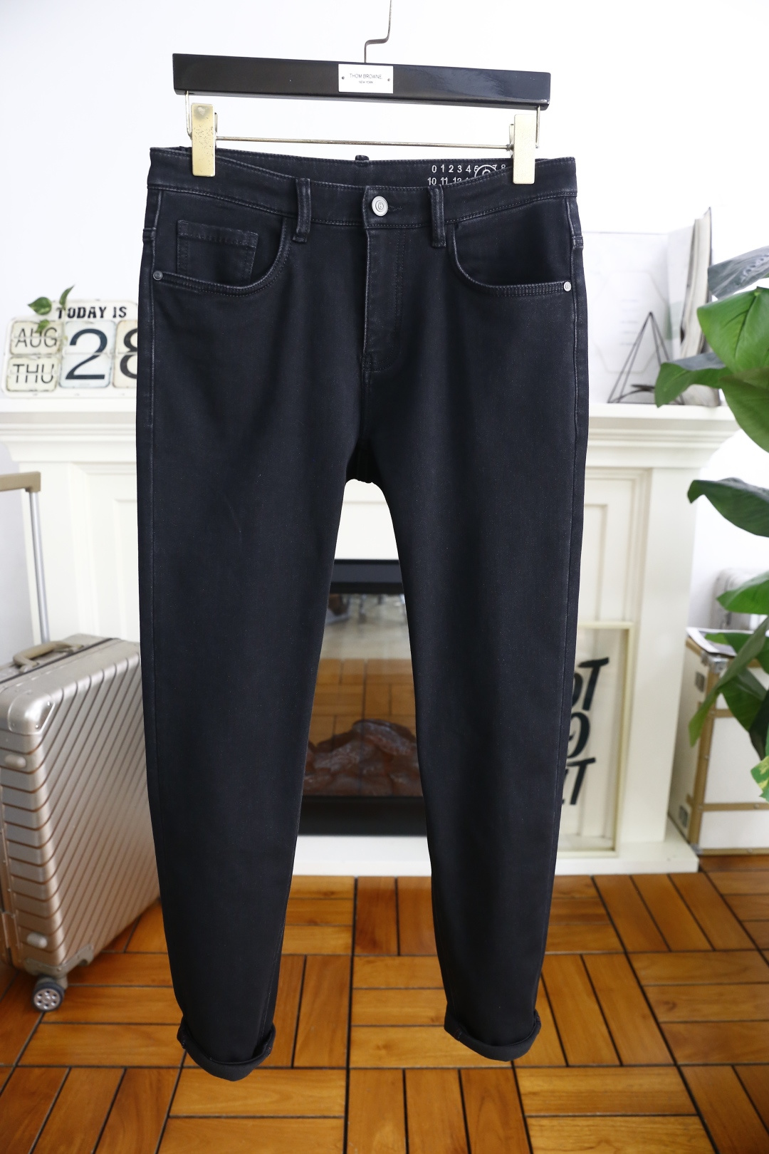 🔥马丁马吉拉.2025秋季新品原单高端男士牛仔裤！奢华经典品牌🔢LOGO配饰 身穿着非常舒适 低调不失奢