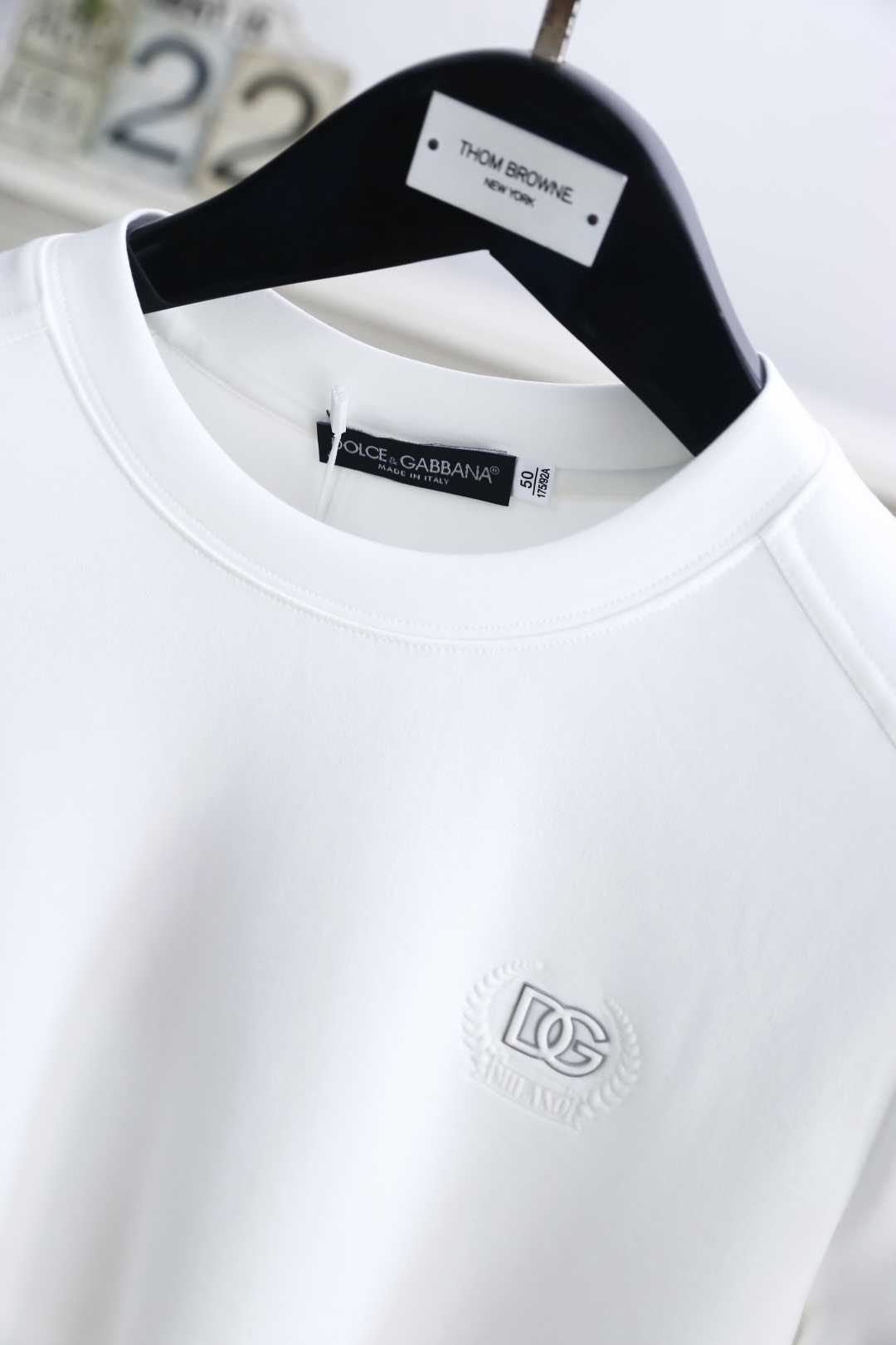 🔥杜嘉班纳/Dolce & Gabbana.2025秋季新款！时尚男士圆领短袖🍃采用进口舒适莫代尔棉面料