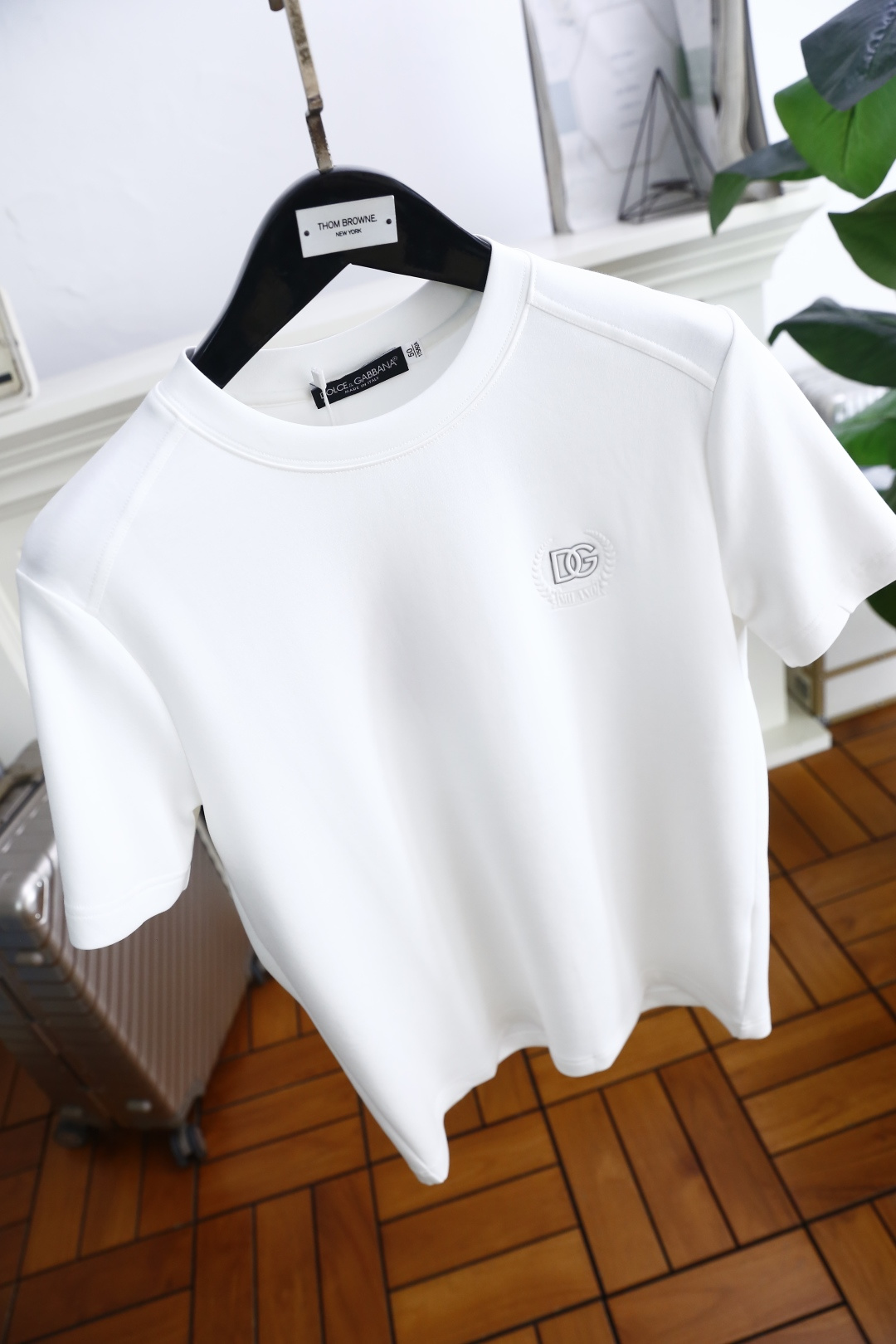 🔥杜嘉班纳/Dolce & Gabbana.2025秋季新款！时尚男士圆领短袖🍃采用进口舒适莫代尔棉面料