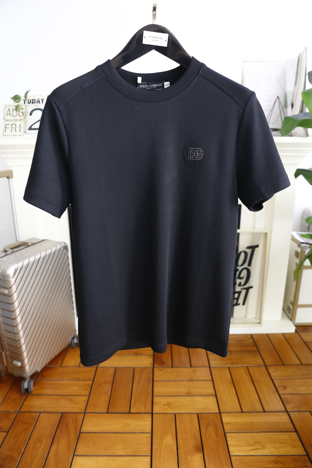 🔥杜嘉班纳/Dolce & Gabbana.2025秋季新款！时尚男士圆领短袖🍃采用进口舒适莫代尔棉面料