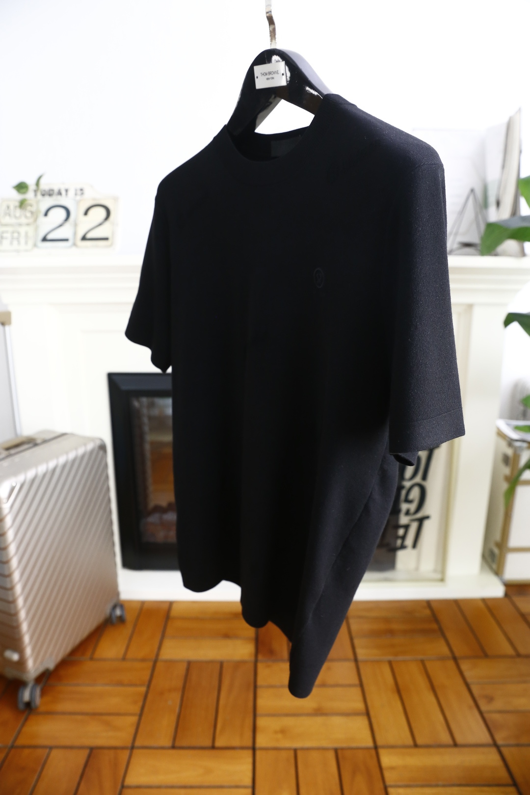 🔥LULU.2025秋季新款🆕时尚男士圆领短袖针织衫！奢华经典定制LOGO设计！高级定制百搭款式 任何人