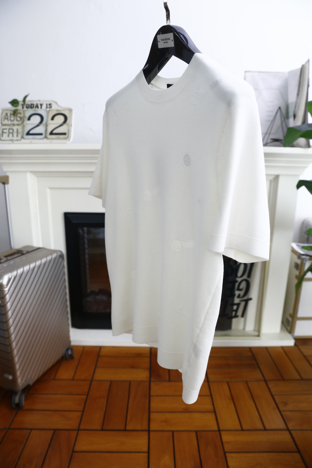 🔥LULU.2025秋季新款🆕时尚男士圆领短袖针织衫！奢华经典定制LOGO设计！高级定制百搭款式 任何人