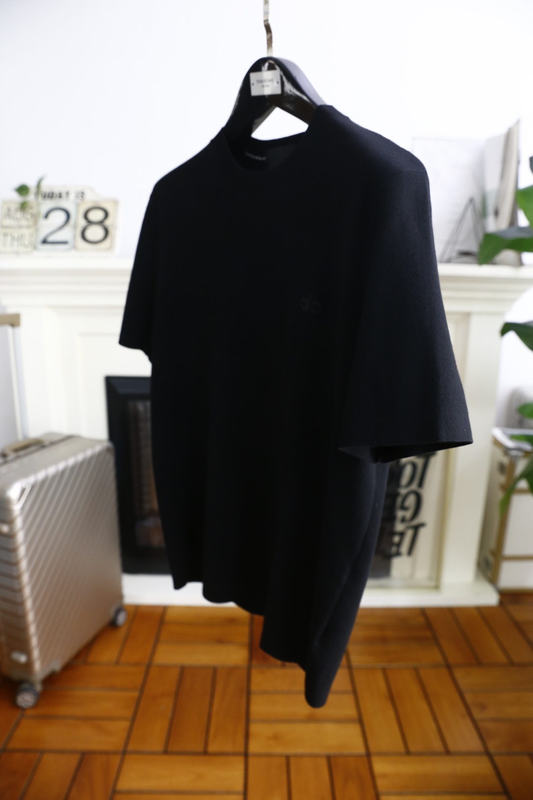 🔥alo.2025秋季新款🆕时尚男士圆领短袖针织衫！奢华经典字母LOGO设计！高级定制百搭款式 任何人都