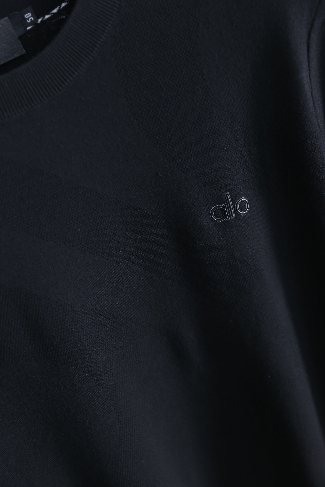 🔥alo.2025秋季新款🆕时尚男士圆领短袖针织衫！奢华经典字母LOGO设计！高级定制百搭款式 任何人都