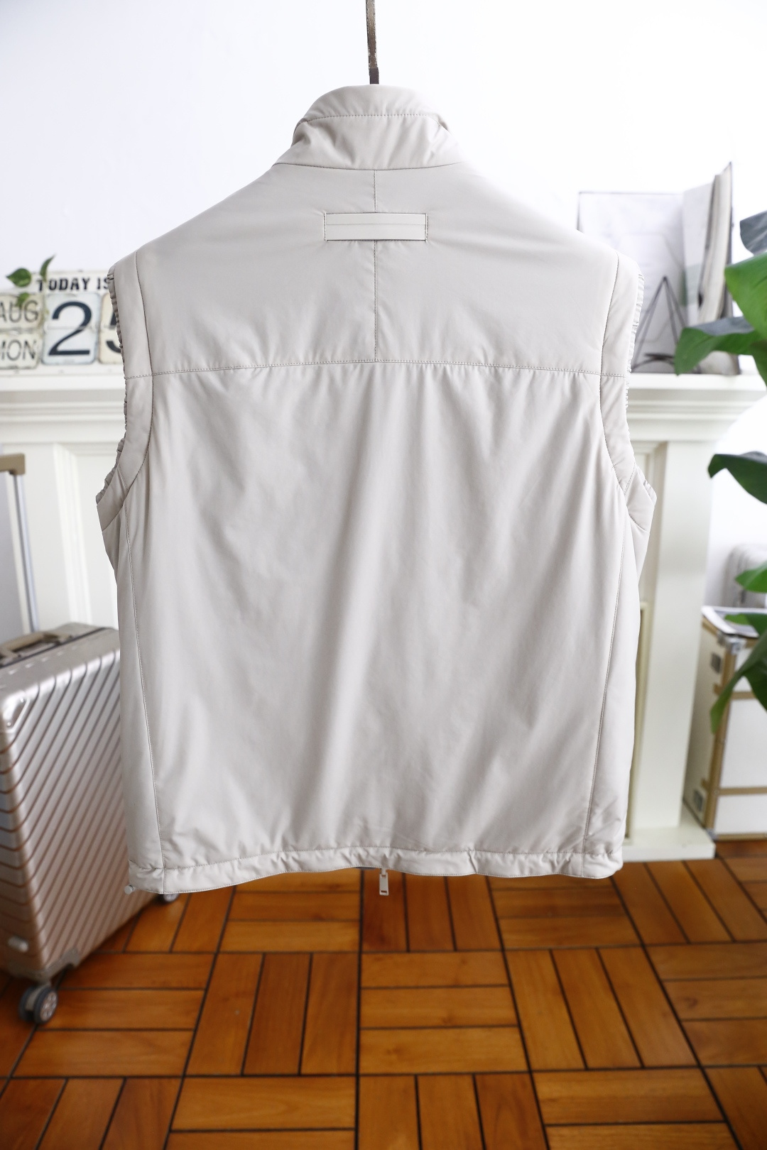 🔥杰尼*/Ze*na.2025秋季男士新品双面可穿薄棉马甲！奢华经典品牌原版字母LOGO设计😎男士商务休