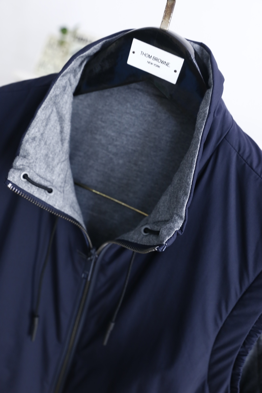 🔥杰尼*/Ze*na.2025秋季男士新品双面可穿薄棉马甲！奢华经典品牌原版字母LOGO设计😎男士商务休