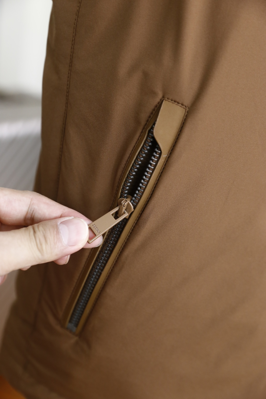 🔥杰尼*/Ze*na.2025秋季男士新品双面可穿薄棉马甲！奢华经典品牌原版字母LOGO设计😎男士商务休