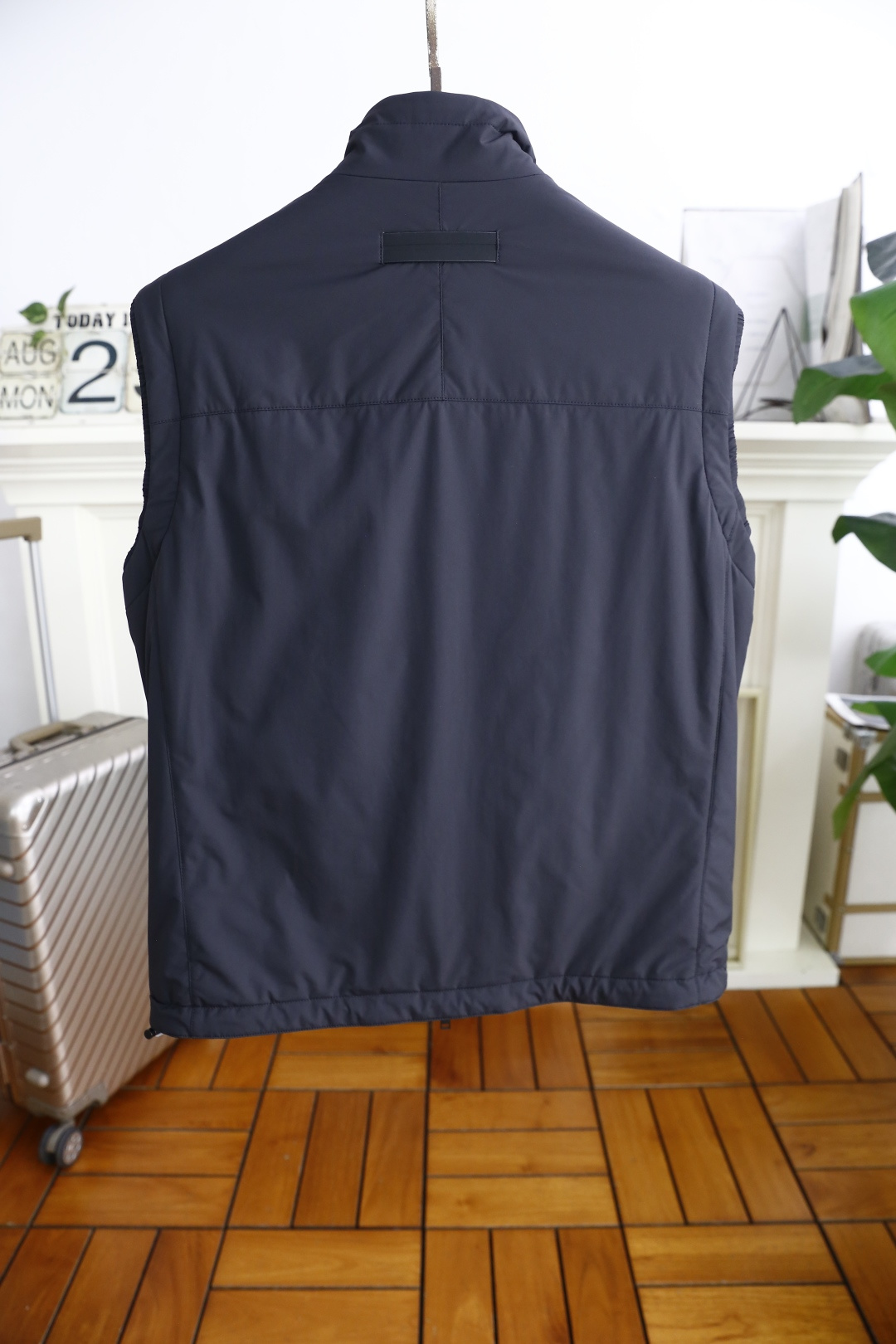 🔥杰尼*/Ze*na.2025秋季男士新品双面可穿薄棉马甲！奢华经典品牌原版字母LOGO设计😎男士商务休