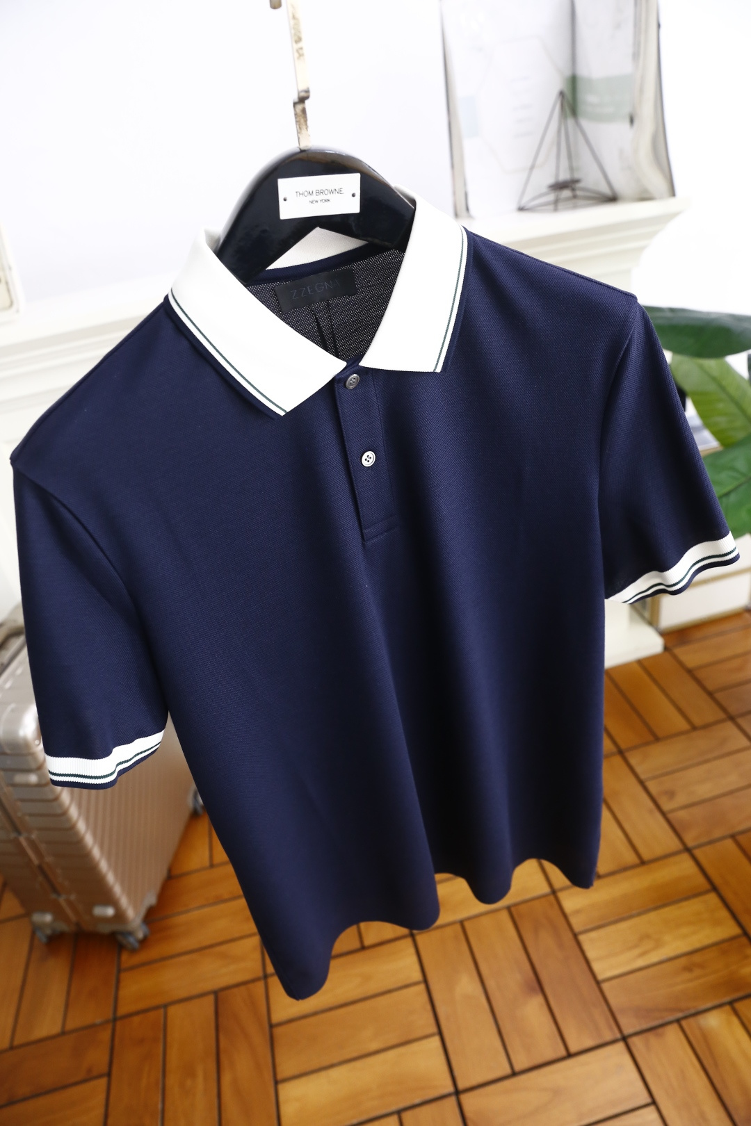 🔥杰尼*/Zeg*a.夏季最后一批翻领短袖回货😎😎25男士经典翻领POLO衫！重磅级尤物单品，新形态雅痞