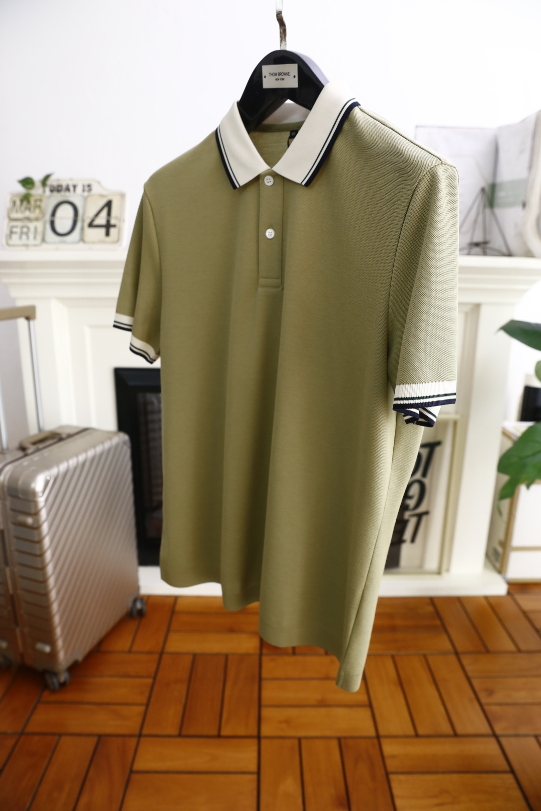 🔥杰尼*/Zeg*a.夏季最后一批翻领短袖回货😎😎25男士经典翻领POLO衫！重磅级尤物单品，新形态雅痞