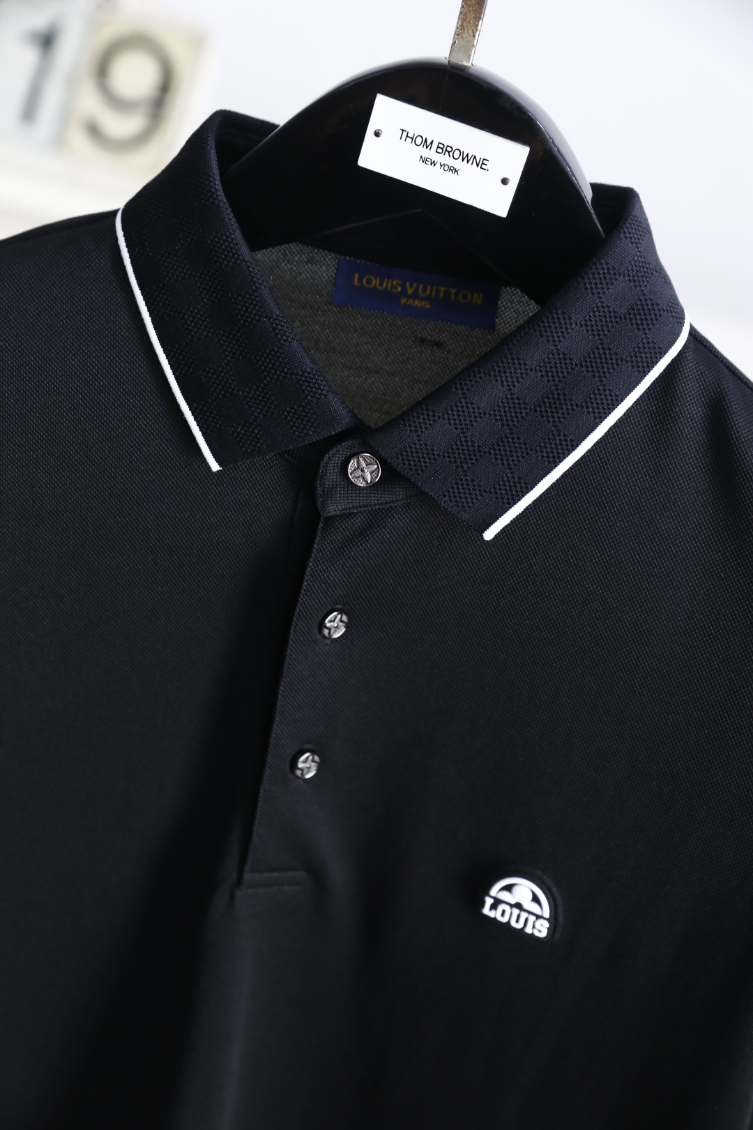 🔥路易威*/Louis Vuitt*n.夏季最后一批翻领短袖回货😎😎男士经典时尚翻领Polo短袖👍🏻时尚