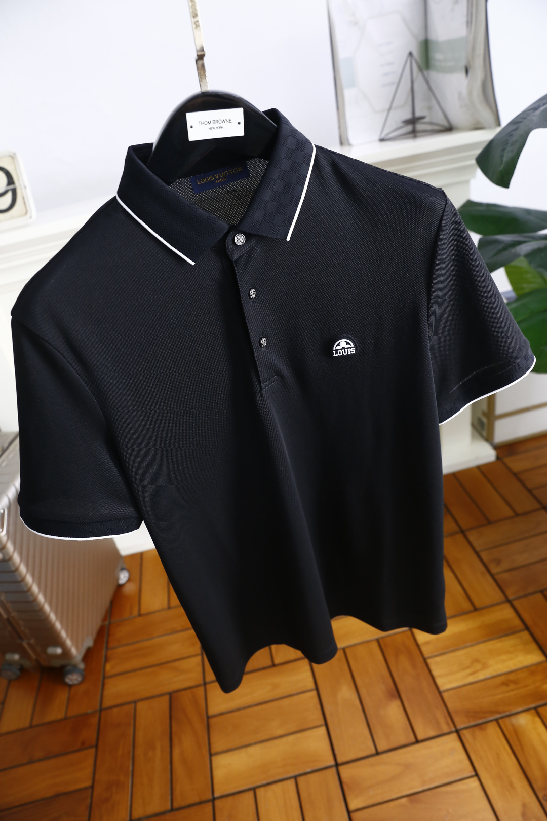🔥路易威*/Louis Vuitt*n.夏季最后一批翻领短袖回货😎😎男士经典时尚翻领Polo短袖👍🏻时尚