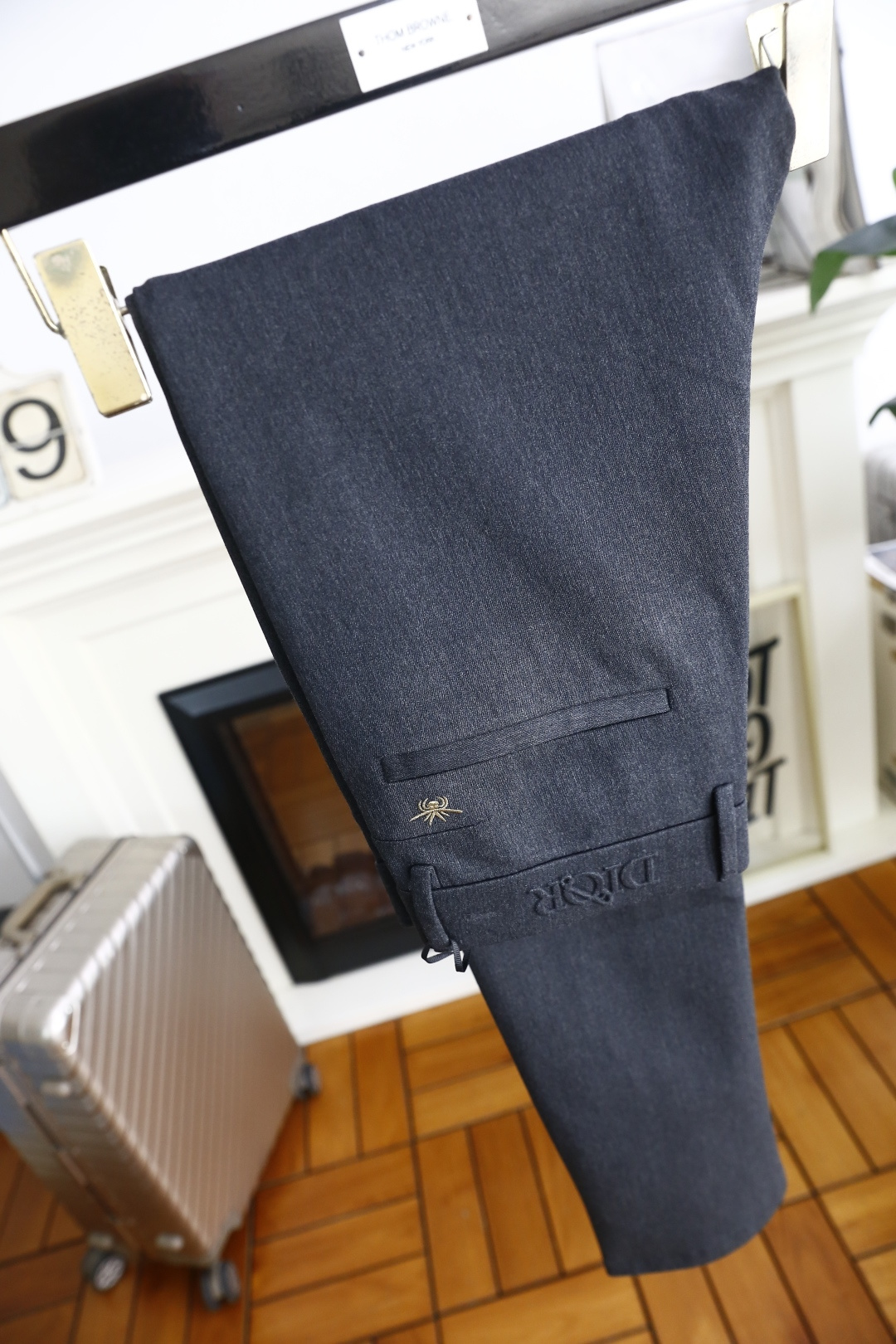 🔥迪奥/Christian Di*r.2025秋季新品时尚男士休闲西裤！采用舒适棉面料，奢华经典品牌字母