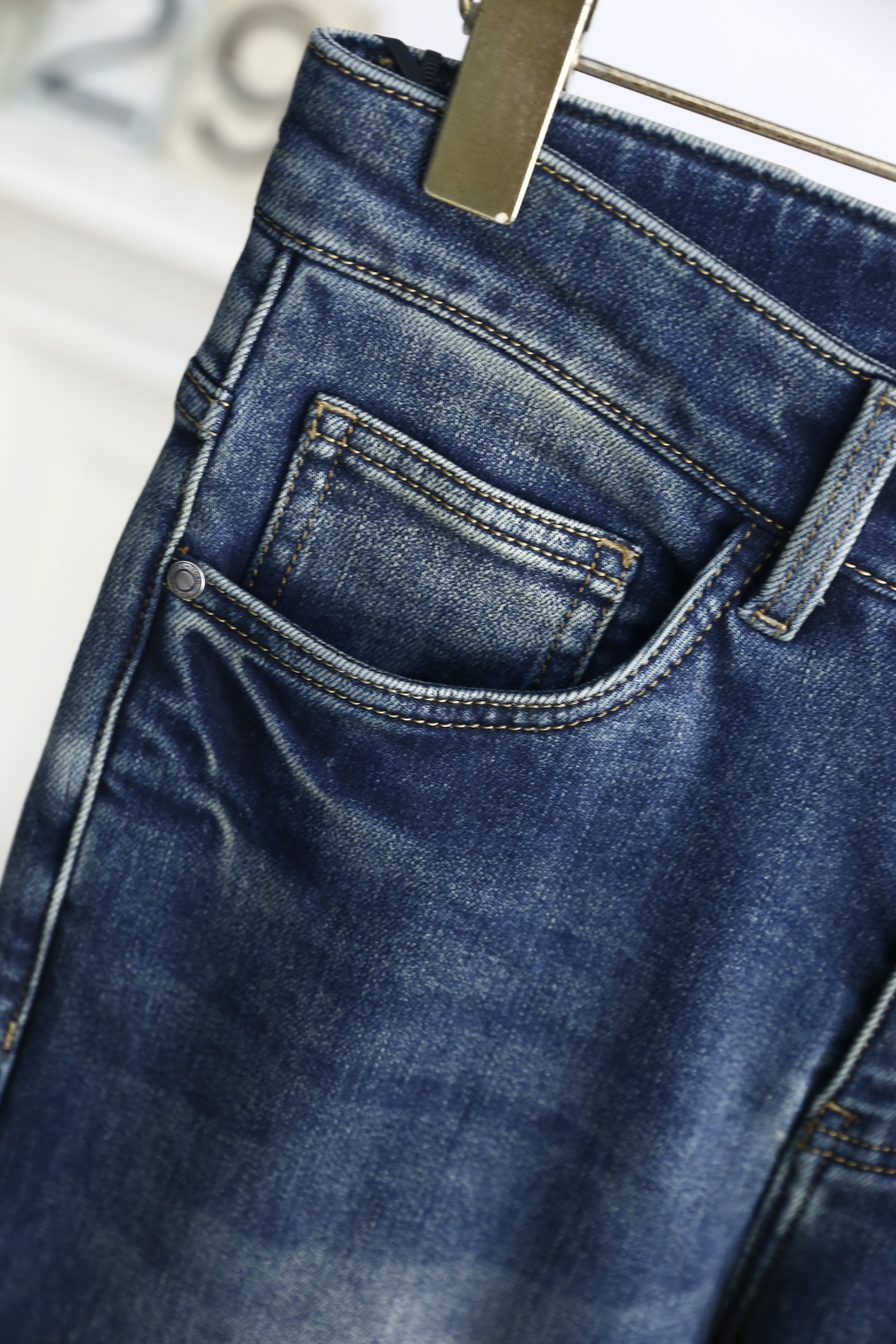 🔥TF.25秋季新品时尚男士牛仔裤👖采用客供水洗弹力牛仔裤！奢华经典字母Logo设计！时尚潮流因此已成为