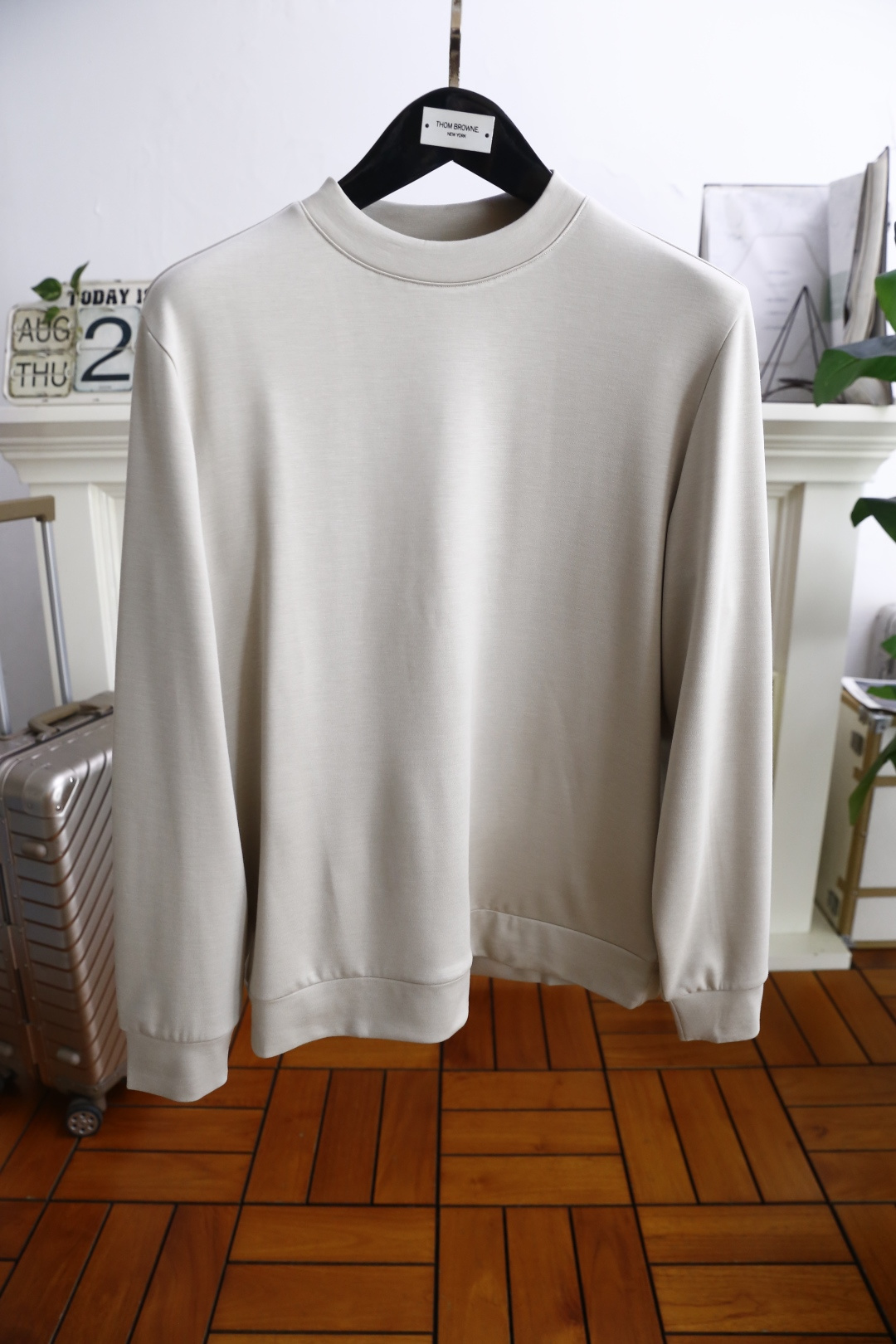 🔥杰尼*/Zeg*a.2025秋季新款时尚男士净版打底衫！采用羊毛醋酸混纺面料！入手便知非常柔软👍🏼上身