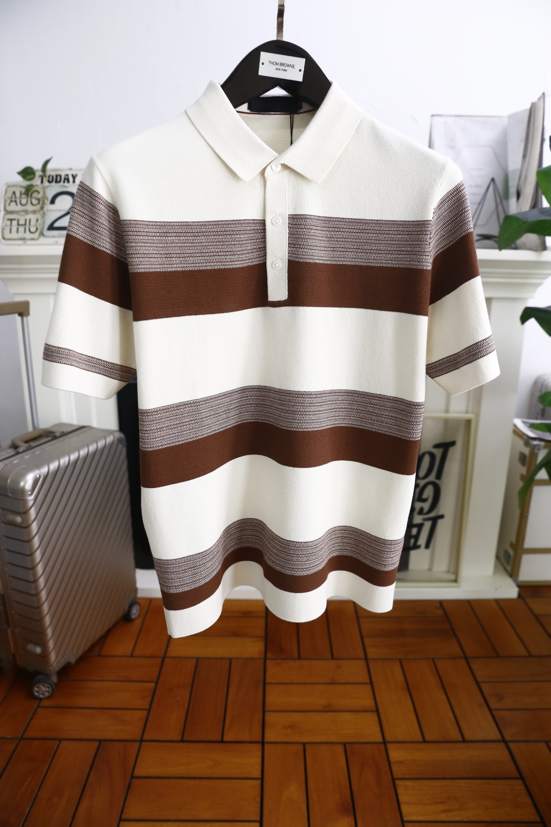 🔥杰尼*/Ze*na.2025秋季新品男士翻领短袖POLO针织衫👍🏼高级定制百搭款式 任何人都可以轻松驾