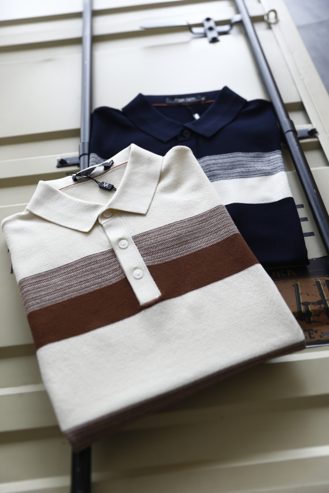 🔥杰尼*/Ze*na.2025秋季新品男士翻领短袖POLO针织衫👍🏼高级定制百搭款式 任何人都可以轻松驾