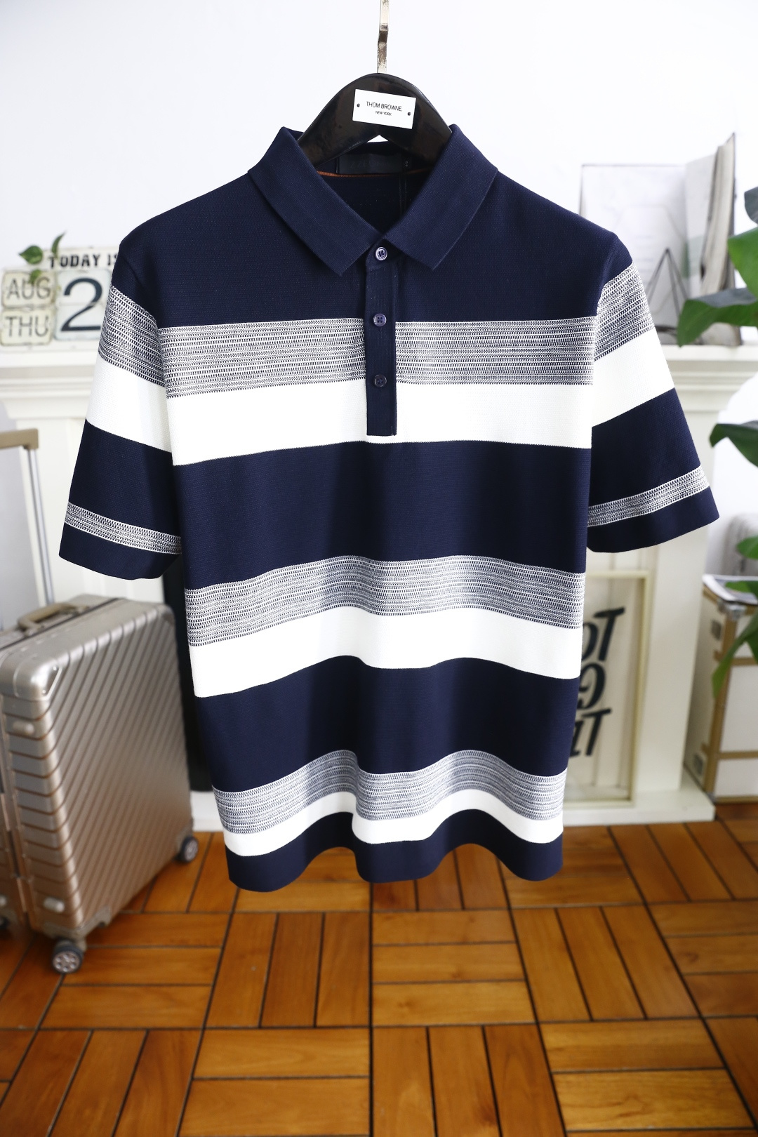 🔥杰尼*/Ze*na.2025秋季新品男士翻领短袖POLO针织衫👍🏼高级定制百搭款式 任何人都可以轻松驾