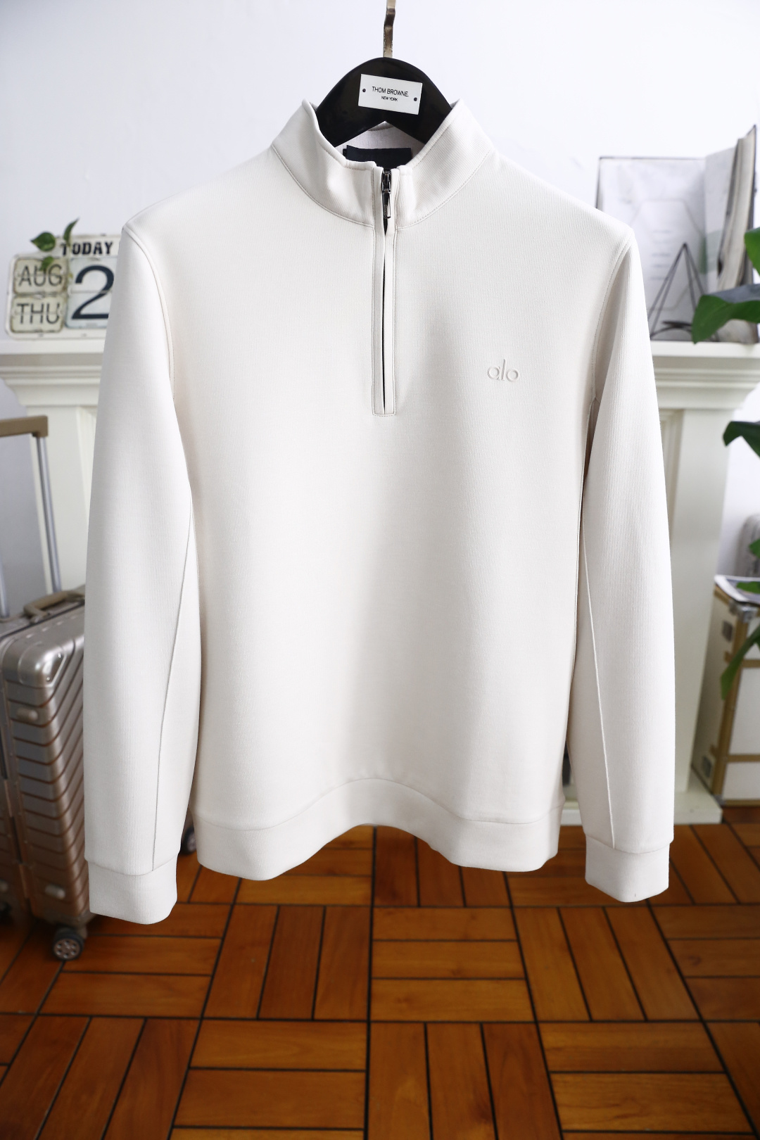 🔥alo.2025秋季新品时尚男士立领拉链卫衣👍奢华品牌字母LOGO设计！绝对经得起时间的考验！！采用高