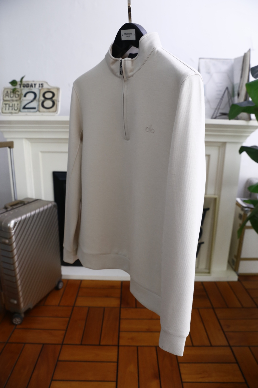 🔥alo.2025秋季新品时尚男士立领拉链卫衣👍奢华品牌字母LOGO设计！绝对经得起时间的考验！！采用高