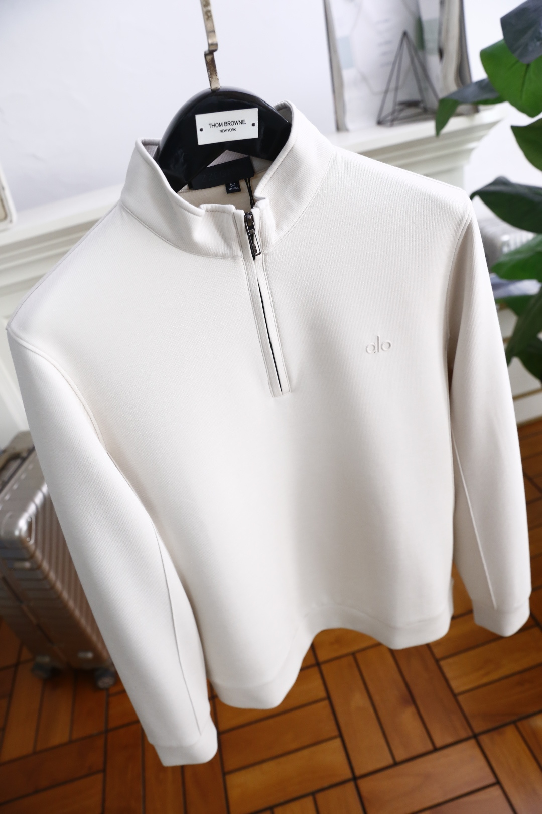 🔥alo.2025秋季新品时尚男士立领拉链卫衣👍奢华品牌字母LOGO设计！绝对经得起时间的考验！！采用高