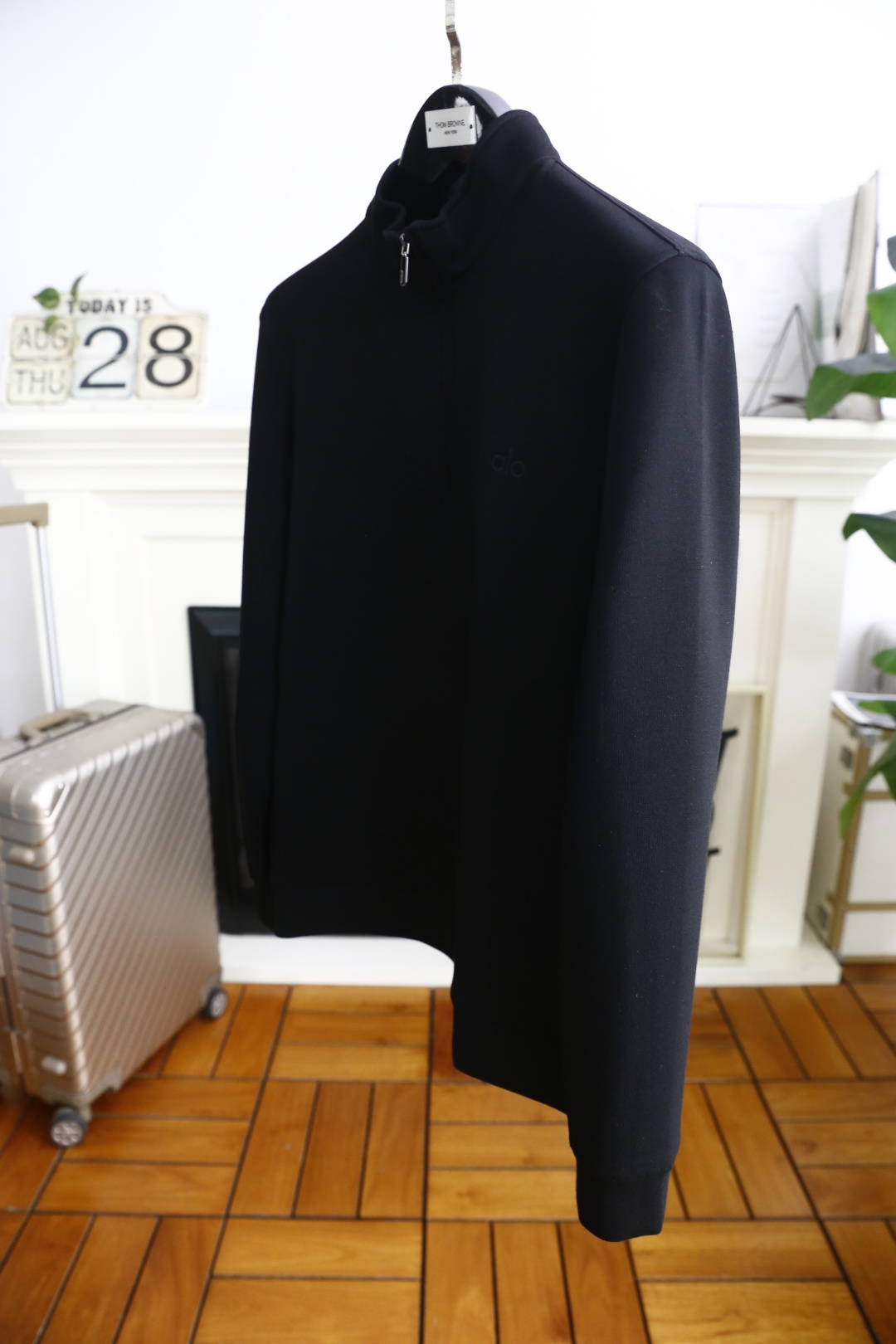 🔥alo.2025秋季新品时尚男士立领拉链卫衣👍奢华品牌字母LOGO设计！绝对经得起时间的考验！！采用高