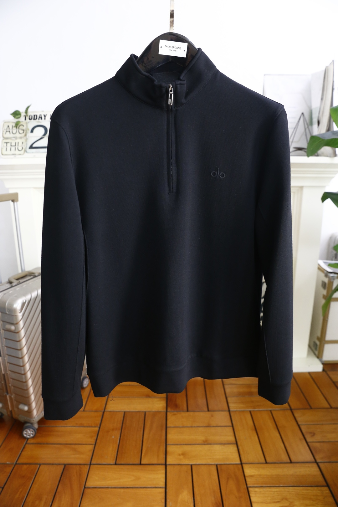 🔥alo.2025秋季新品时尚男士立领拉链卫衣👍奢华品牌字母LOGO设计！绝对经得起时间的考验！！采用高