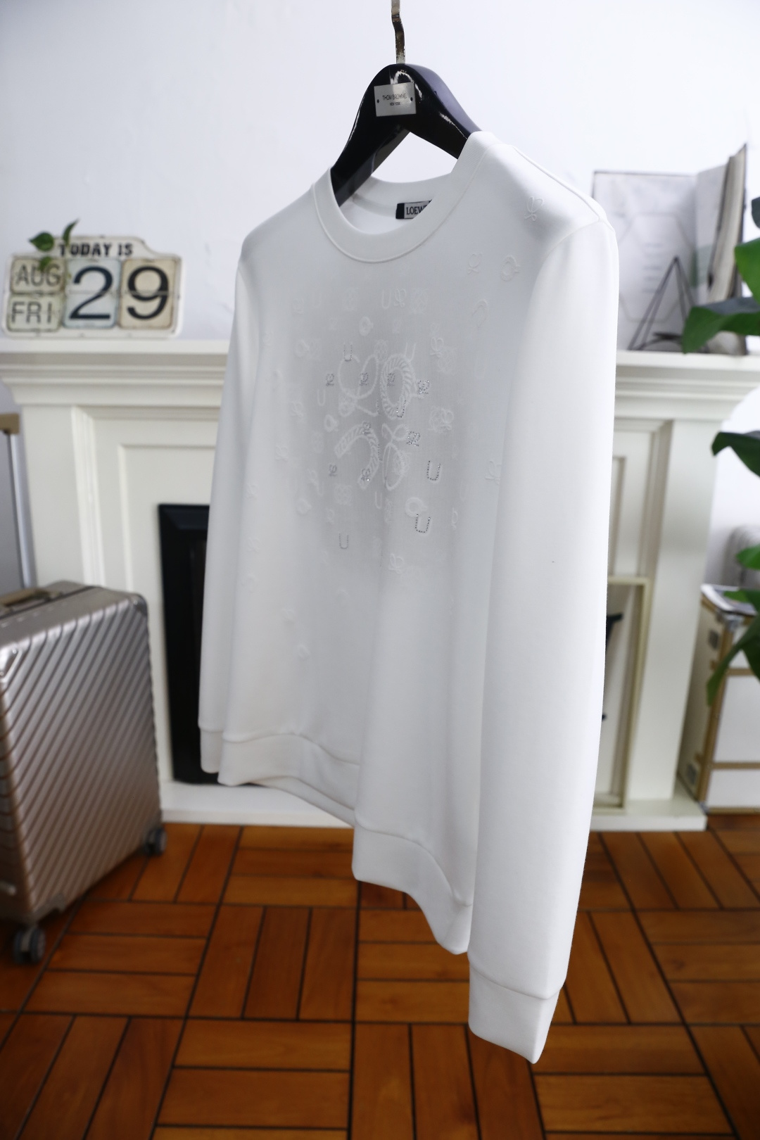 🔥罗意威.2025秋季新品时尚男士圆领卫衣🔥奢华经典品牌LOGO设计！绝对经得起时间的考验！！采用高档舒