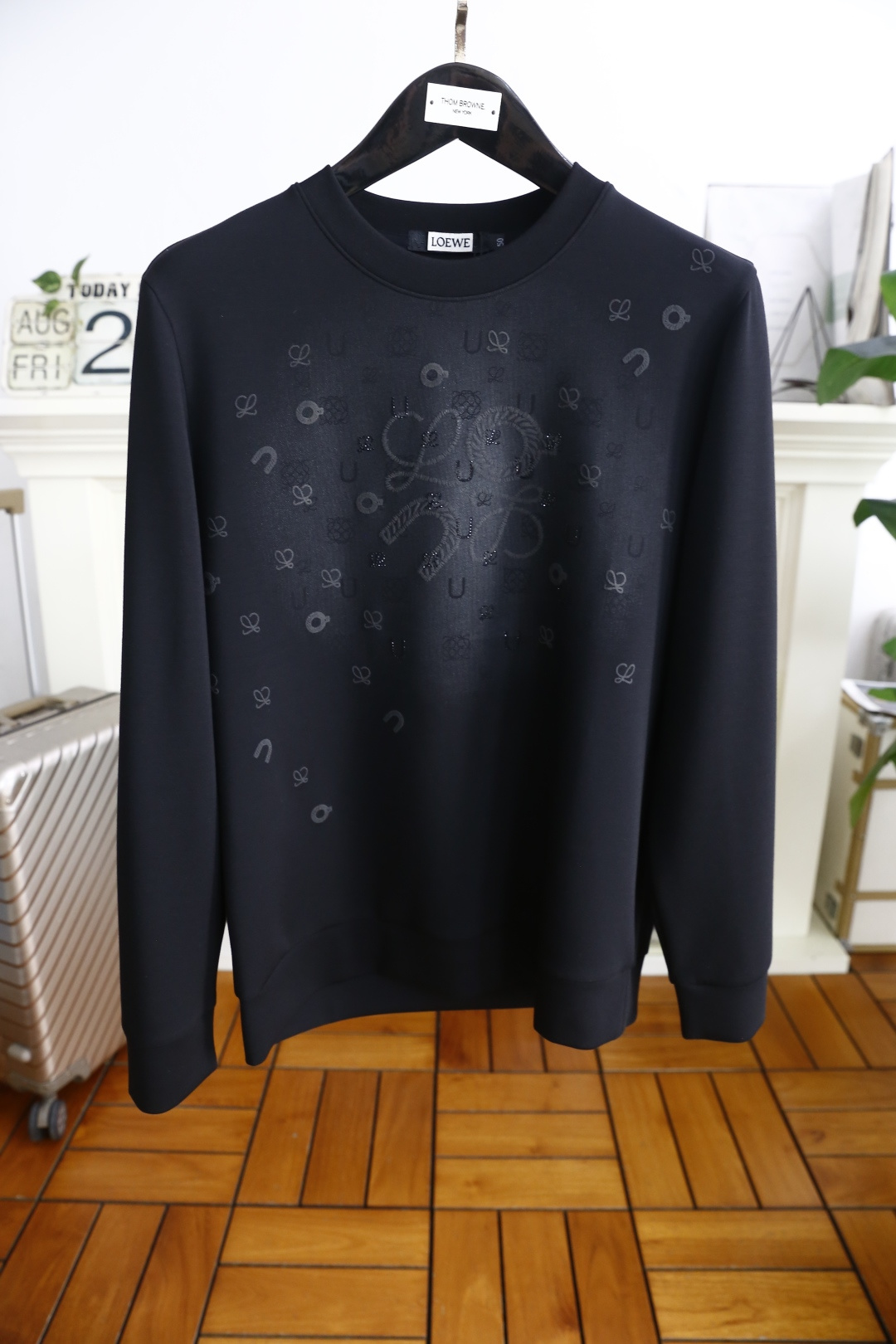 🔥罗意威.2025秋季新品时尚男士圆领卫衣🔥奢华经典品牌LOGO设计！绝对经得起时间的考验！！采用高档舒