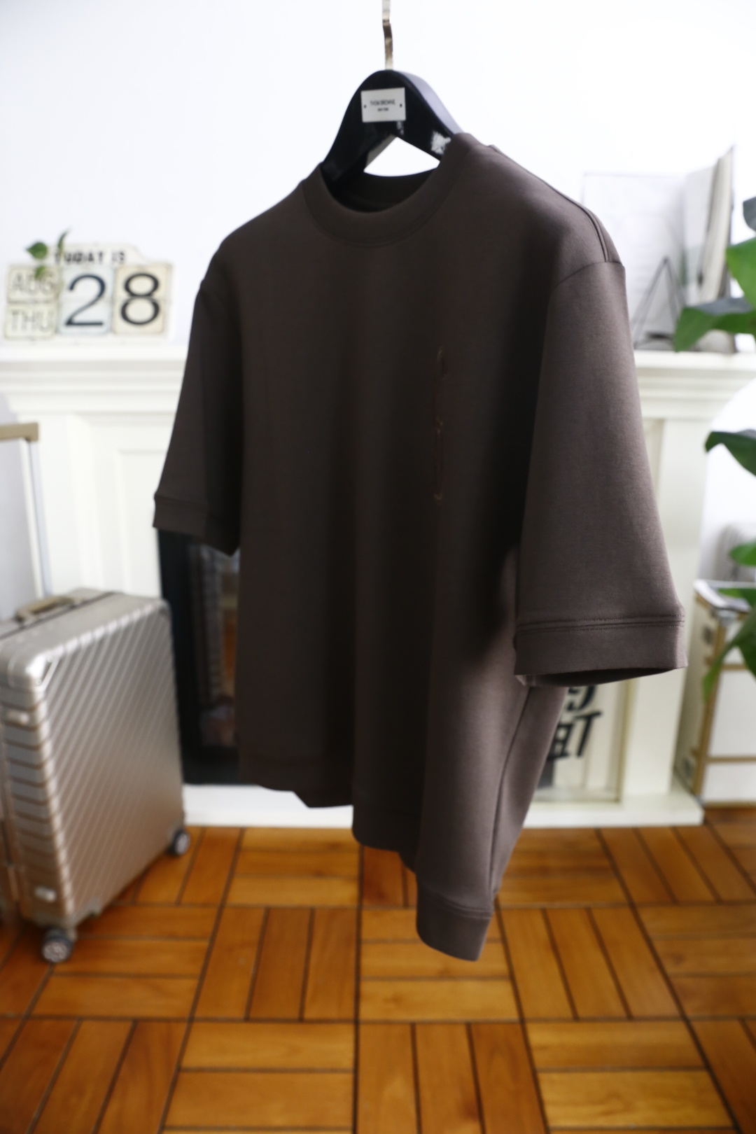 🔥迪奥/Christian D*or.2025秋季男士短袖👍🏼时尚经典圆领宽松版型设计！胸前品牌定制LO