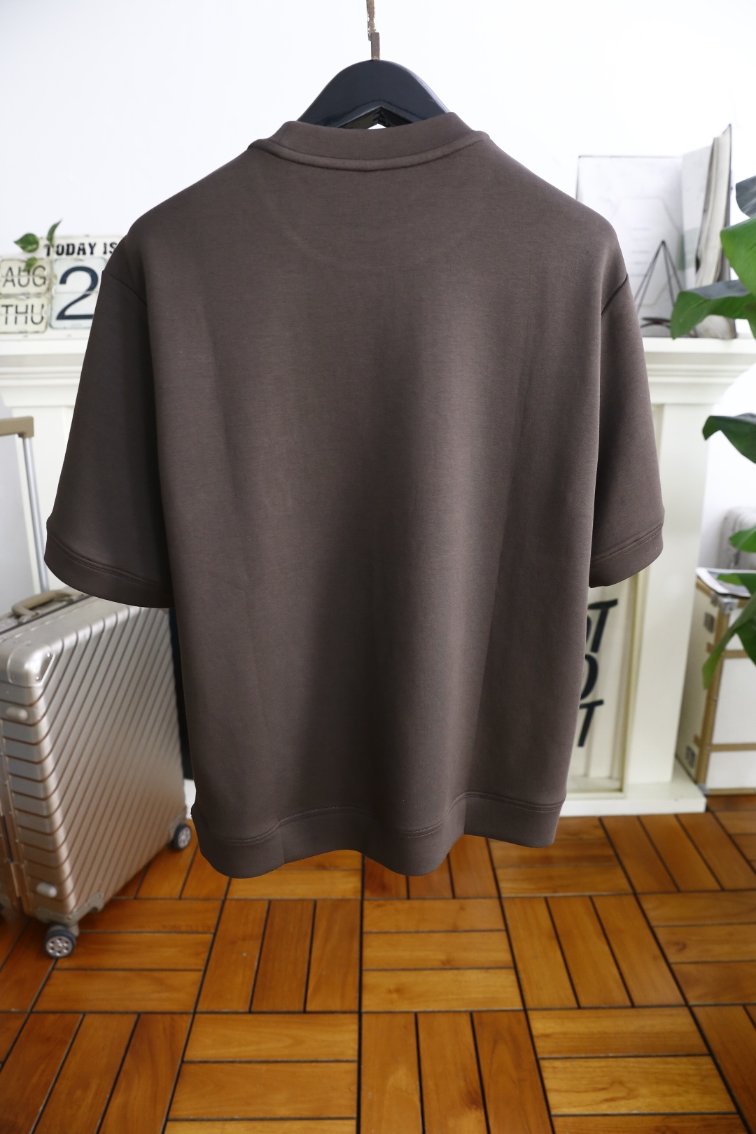 🔥迪奥/Christian D*or.2025秋季男士短袖👍🏼时尚经典圆领宽松版型设计！胸前品牌定制LO